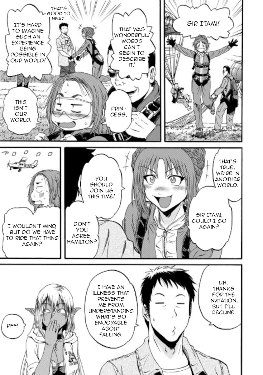 Gate – Jietai Kare no Chi nite, Kaku Tatakeri Chapter 105 - Page 9