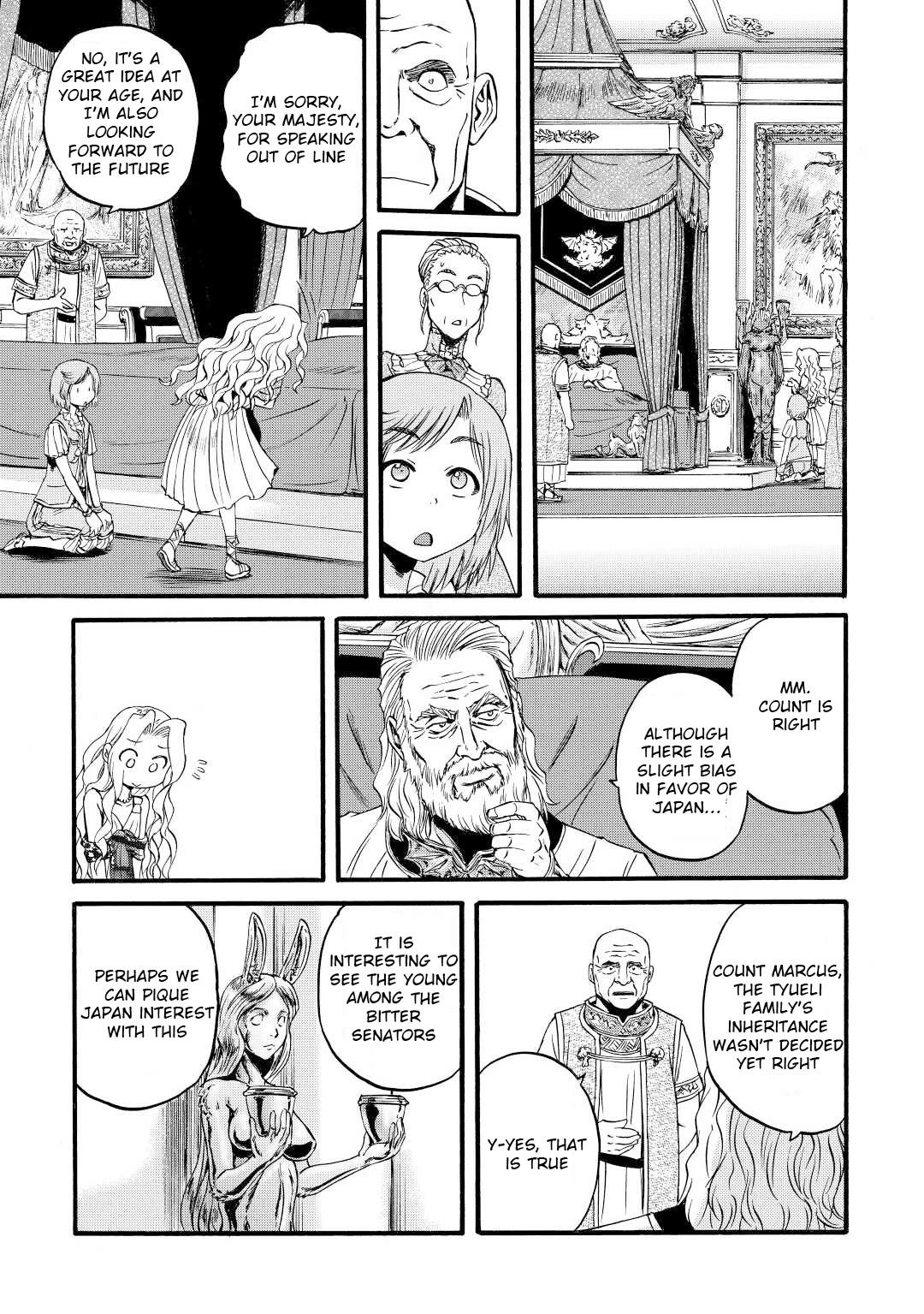 Gate – Jietai Kare no Chi nite, Kaku Tatakeri Chapter 106 - Page 33