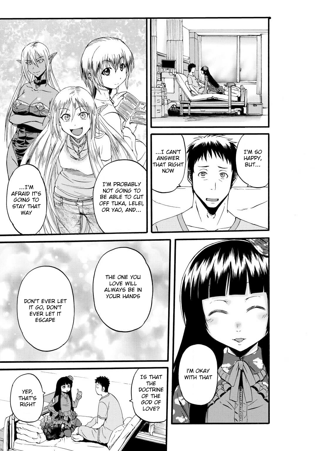 Gate – Jietai Kare no Chi nite, Kaku Tatakeri Chapter 108 - Page 15