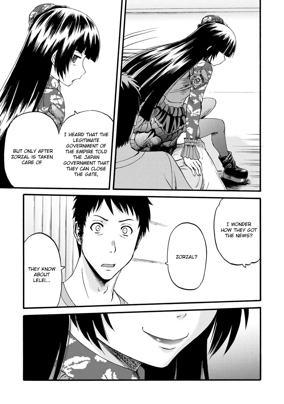 Gate – Jietai Kare no Chi nite, Kaku Tatakeri Chapter 108 - Page 19
