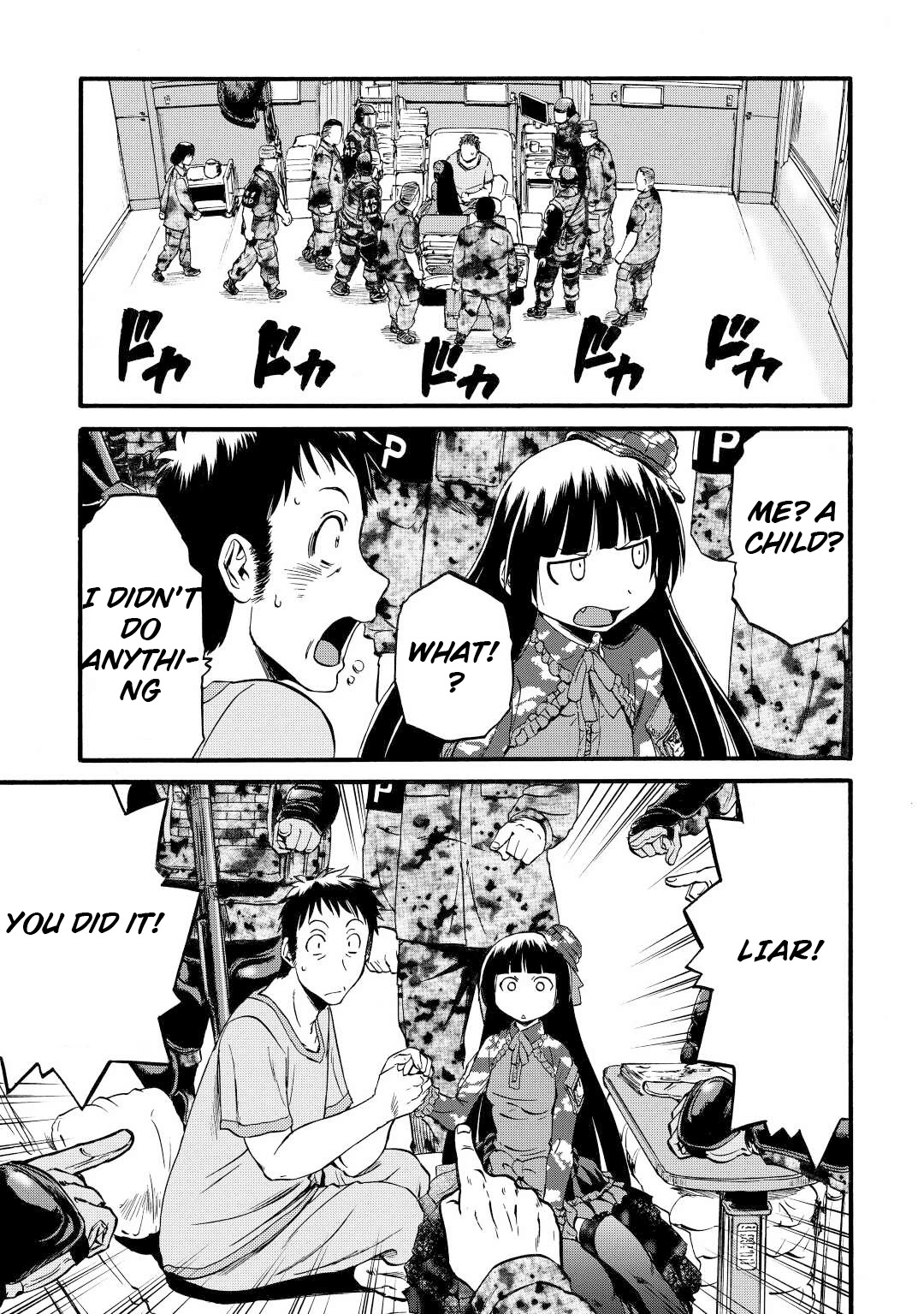 Gate – Jietai Kare no Chi nite, Kaku Tatakeri Chapter 108 - Page 23