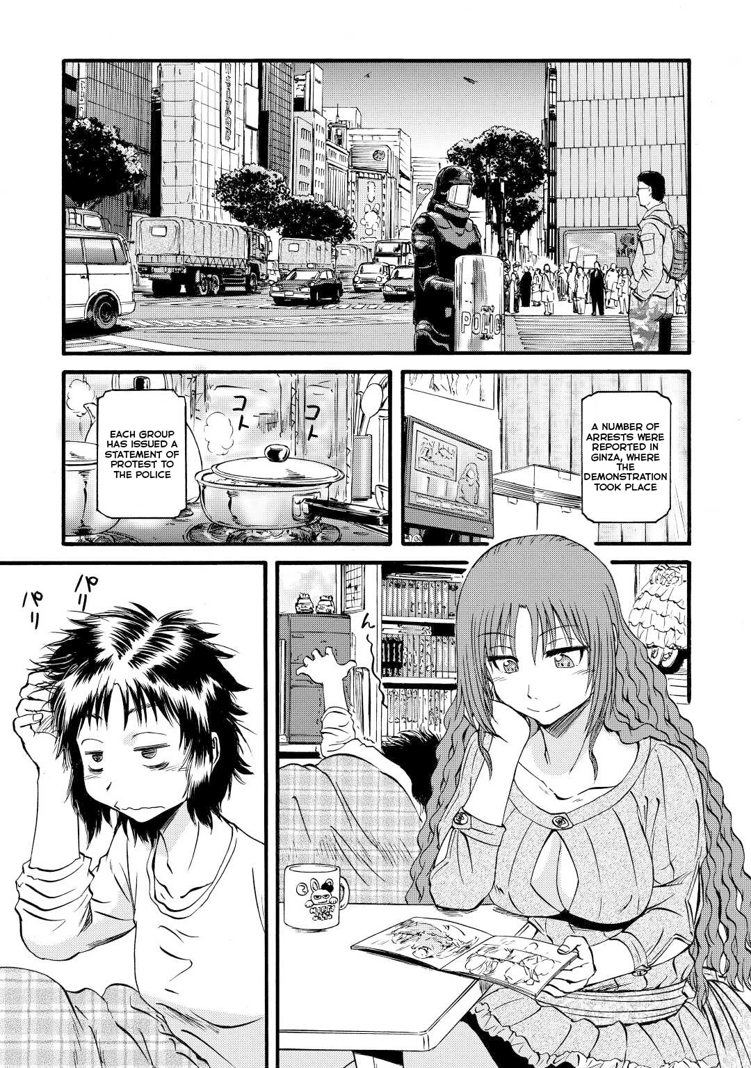 Gate – Jietai Kare no Chi nite, Kaku Tatakeri Chapter 109 - Page 15