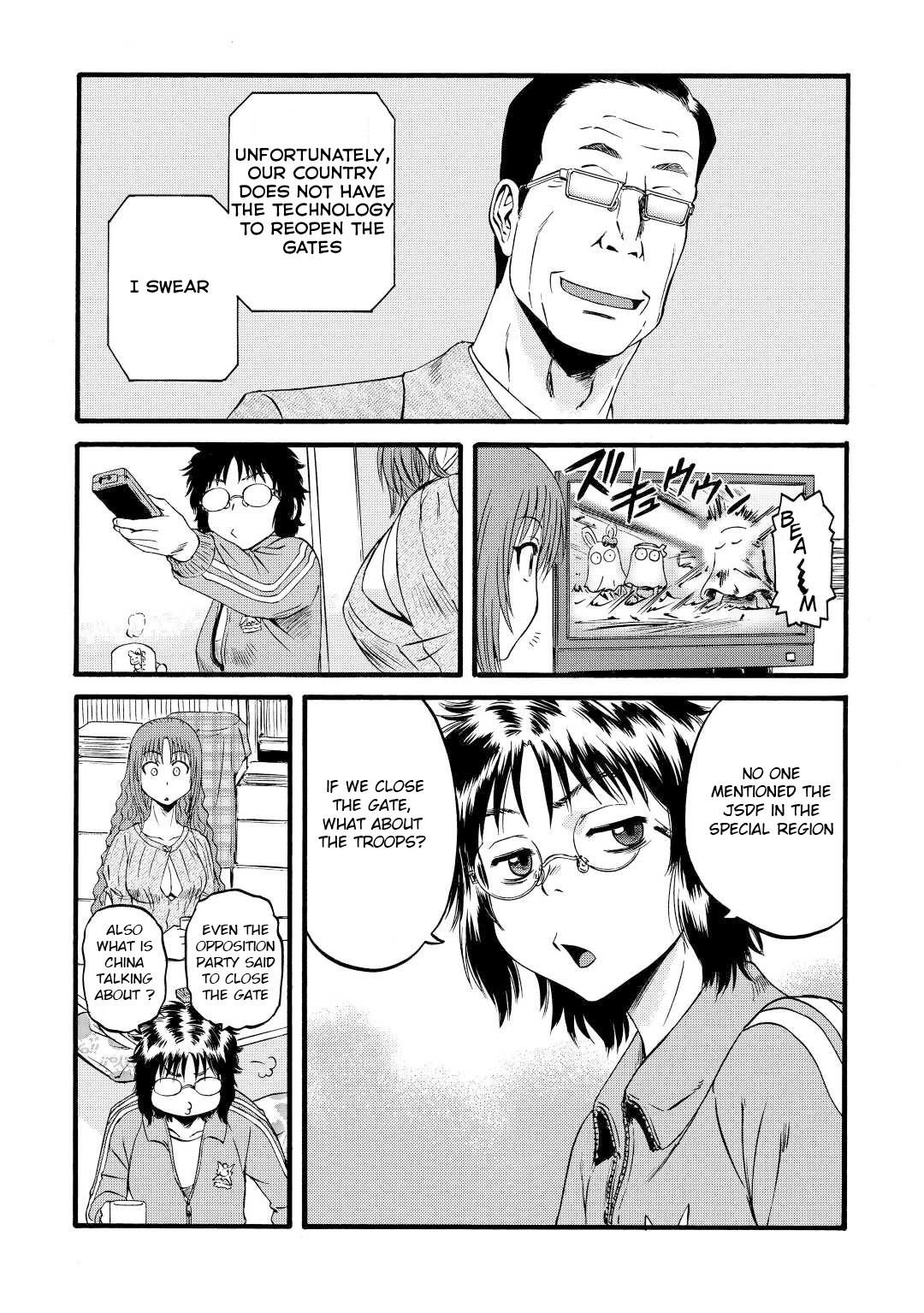 Gate – Jietai Kare no Chi nite, Kaku Tatakeri Chapter 109 - Page 19