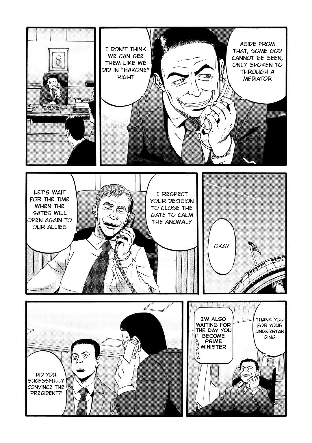Gate – Jietai Kare no Chi nite, Kaku Tatakeri Chapter 109 - Page 23
