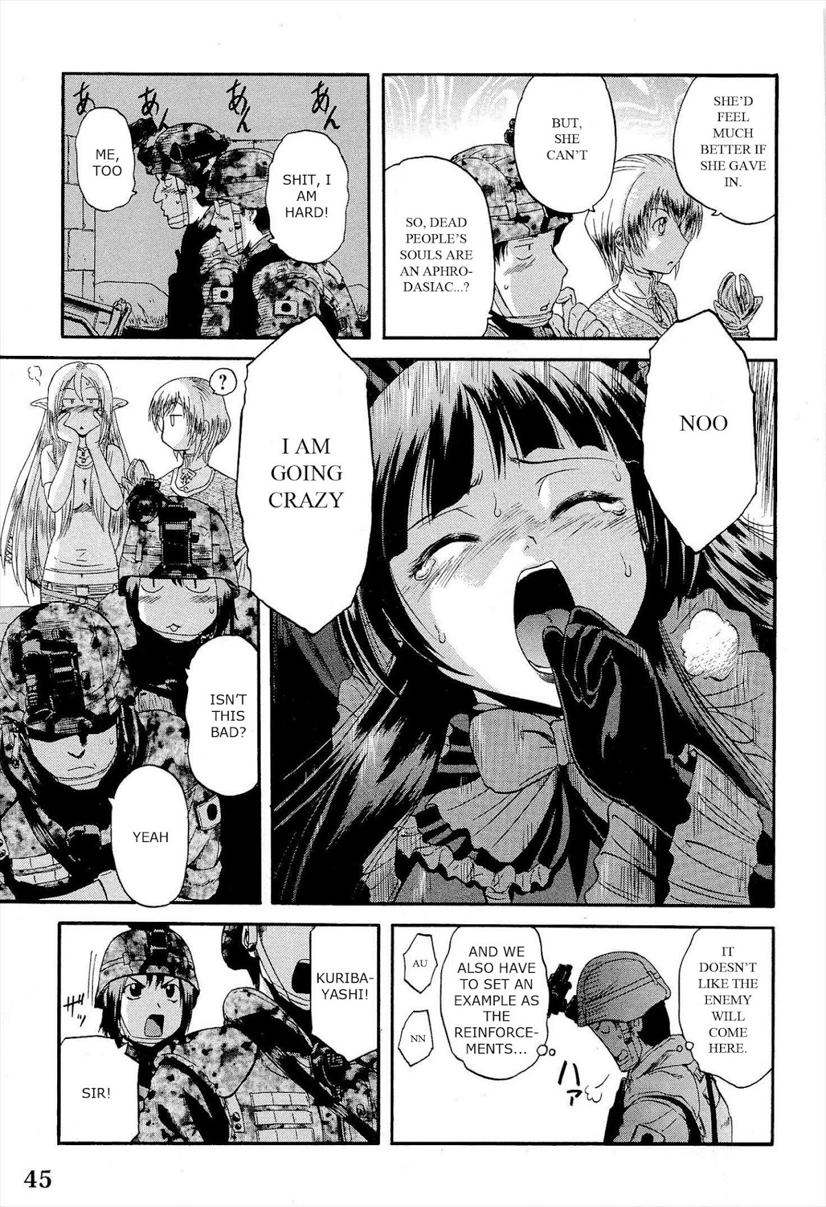 Gate – Jietai Kare no Chi nite, Kaku Tatakeri Chapter 11 - Page 15