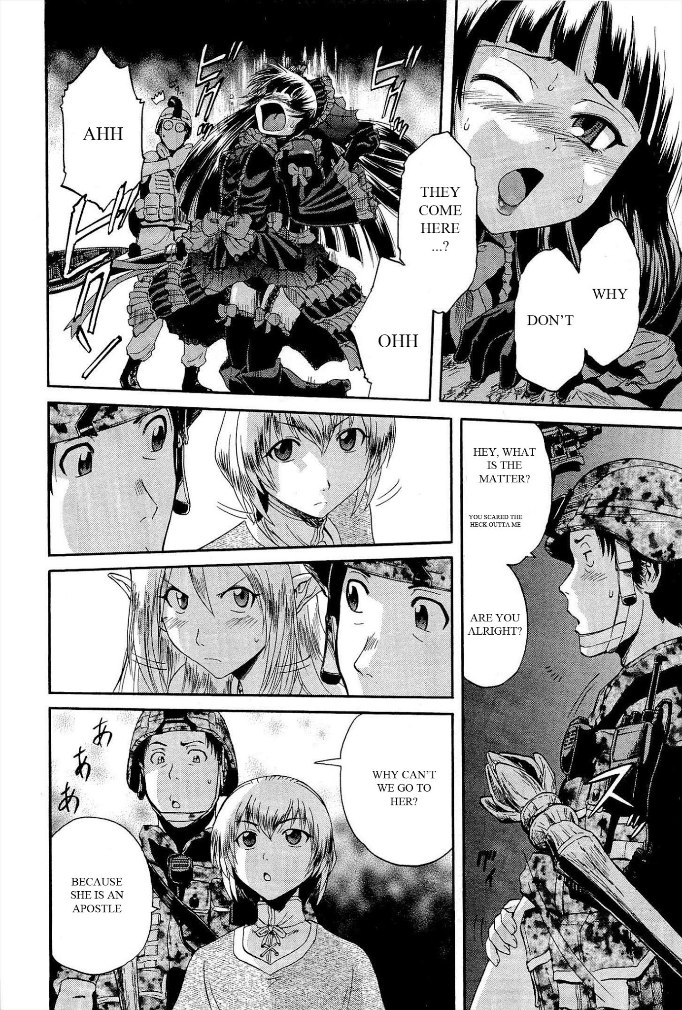 Gate – Jietai Kare no Chi nite, Kaku Tatakeri Chapter 11 - Page 4