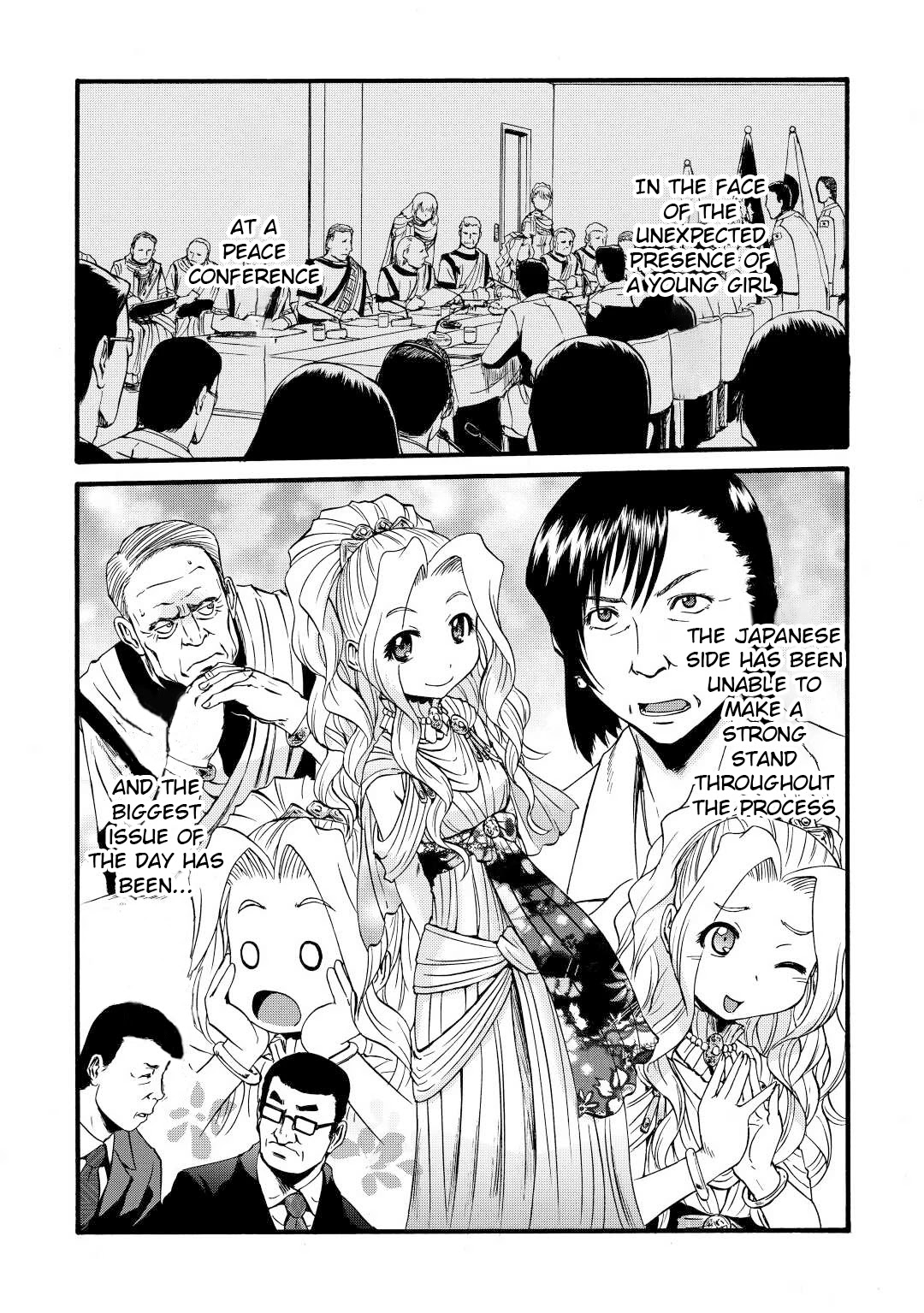Gate – Jietai Kare no Chi nite, Kaku Tatakeri Chapter 110 - Page 14
