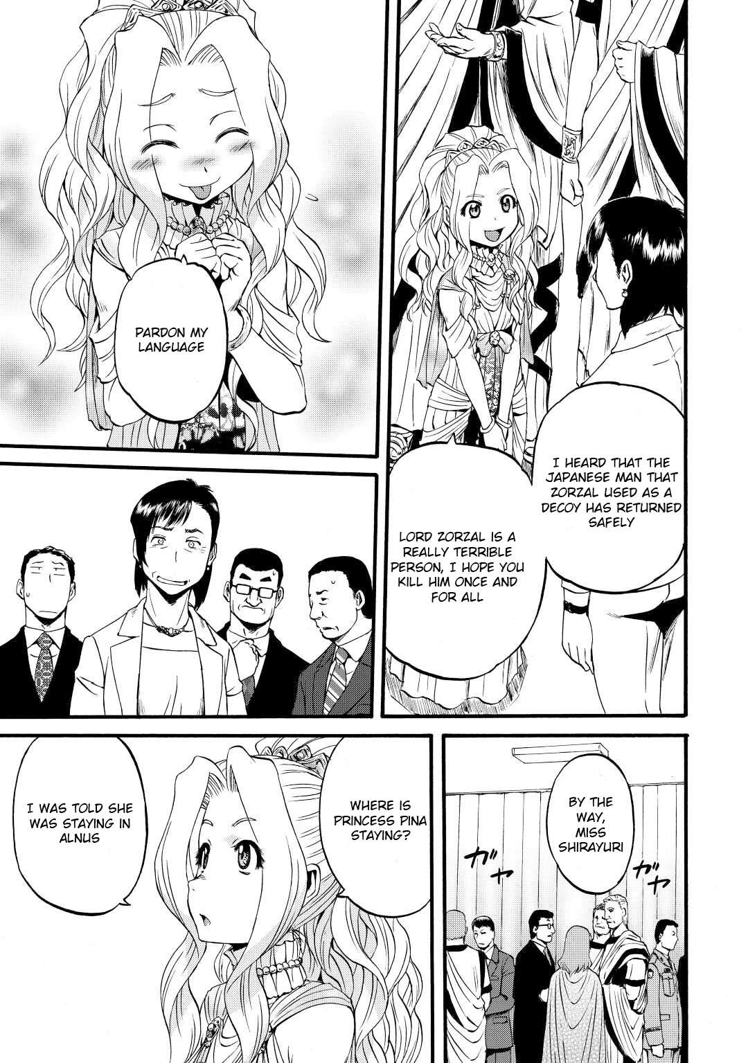 Gate – Jietai Kare no Chi nite, Kaku Tatakeri Chapter 110 - Page 19
