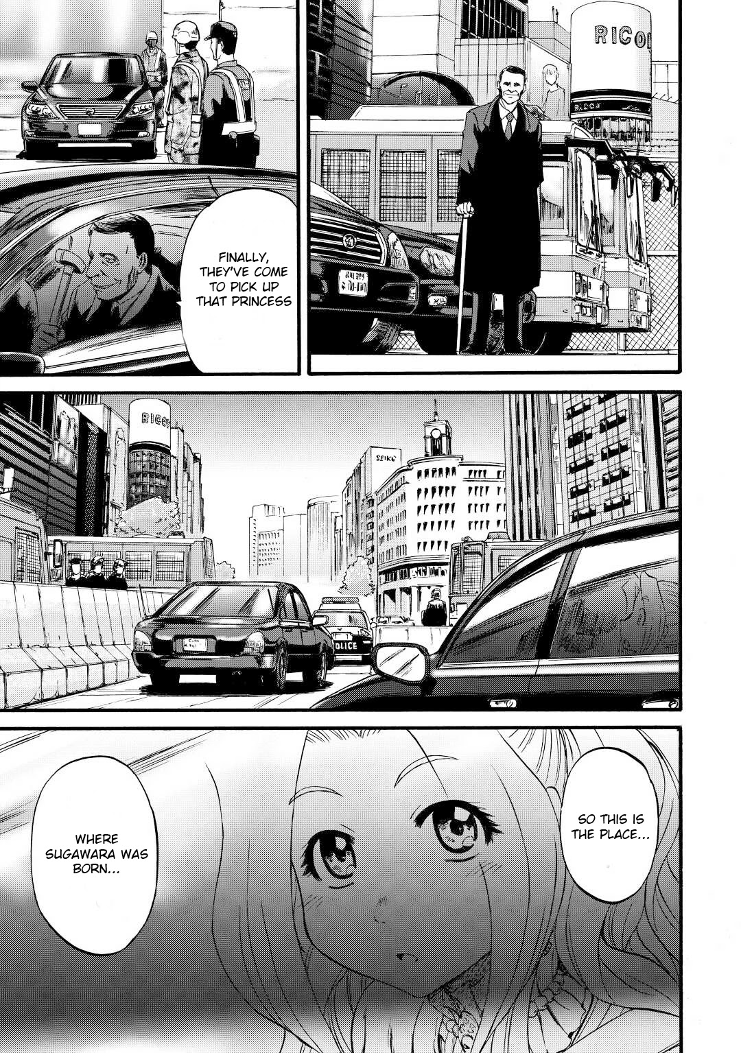 Gate – Jietai Kare no Chi nite, Kaku Tatakeri Chapter 110 - Page 21