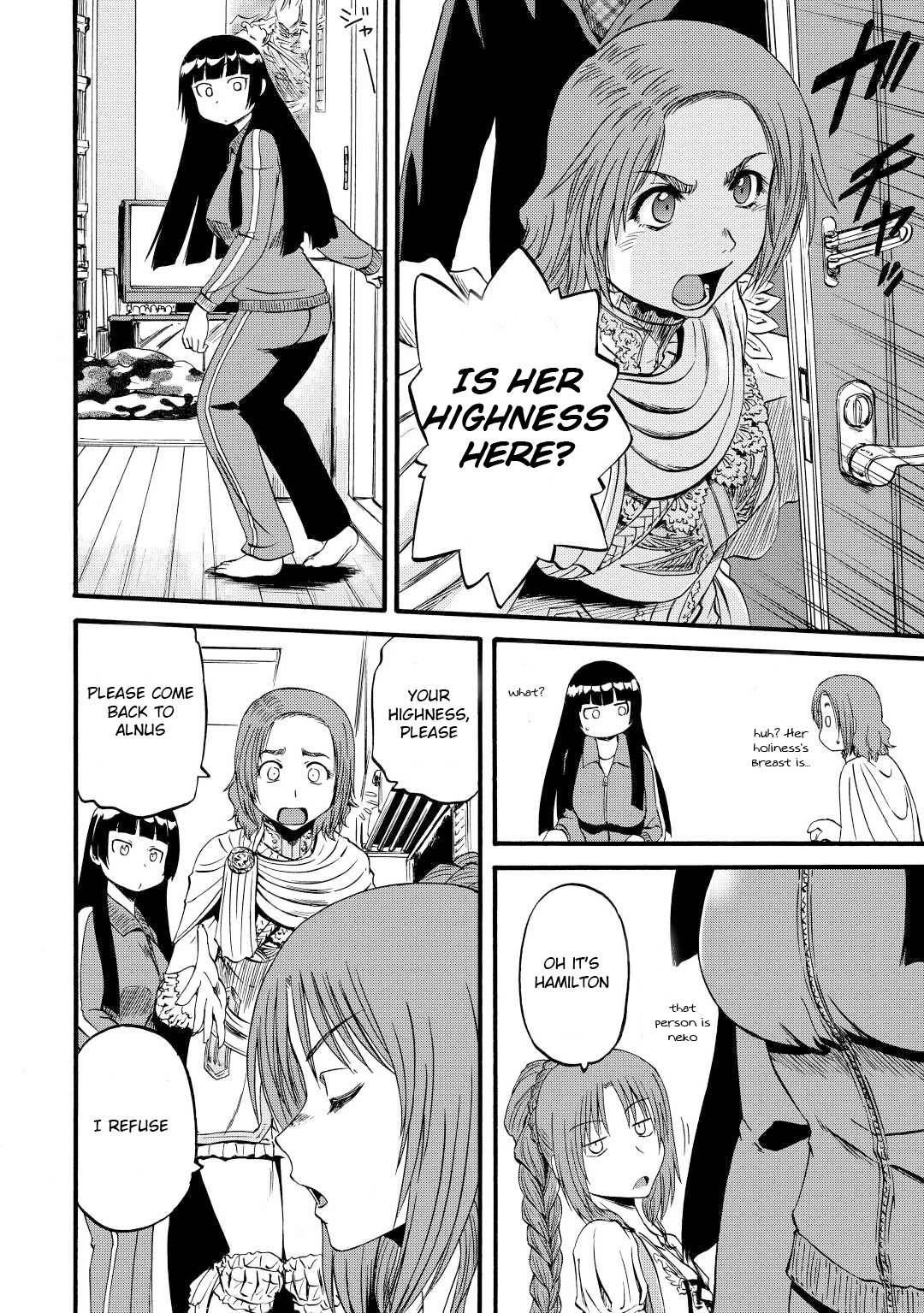 Gate – Jietai Kare no Chi nite, Kaku Tatakeri Chapter 110 - Page 26