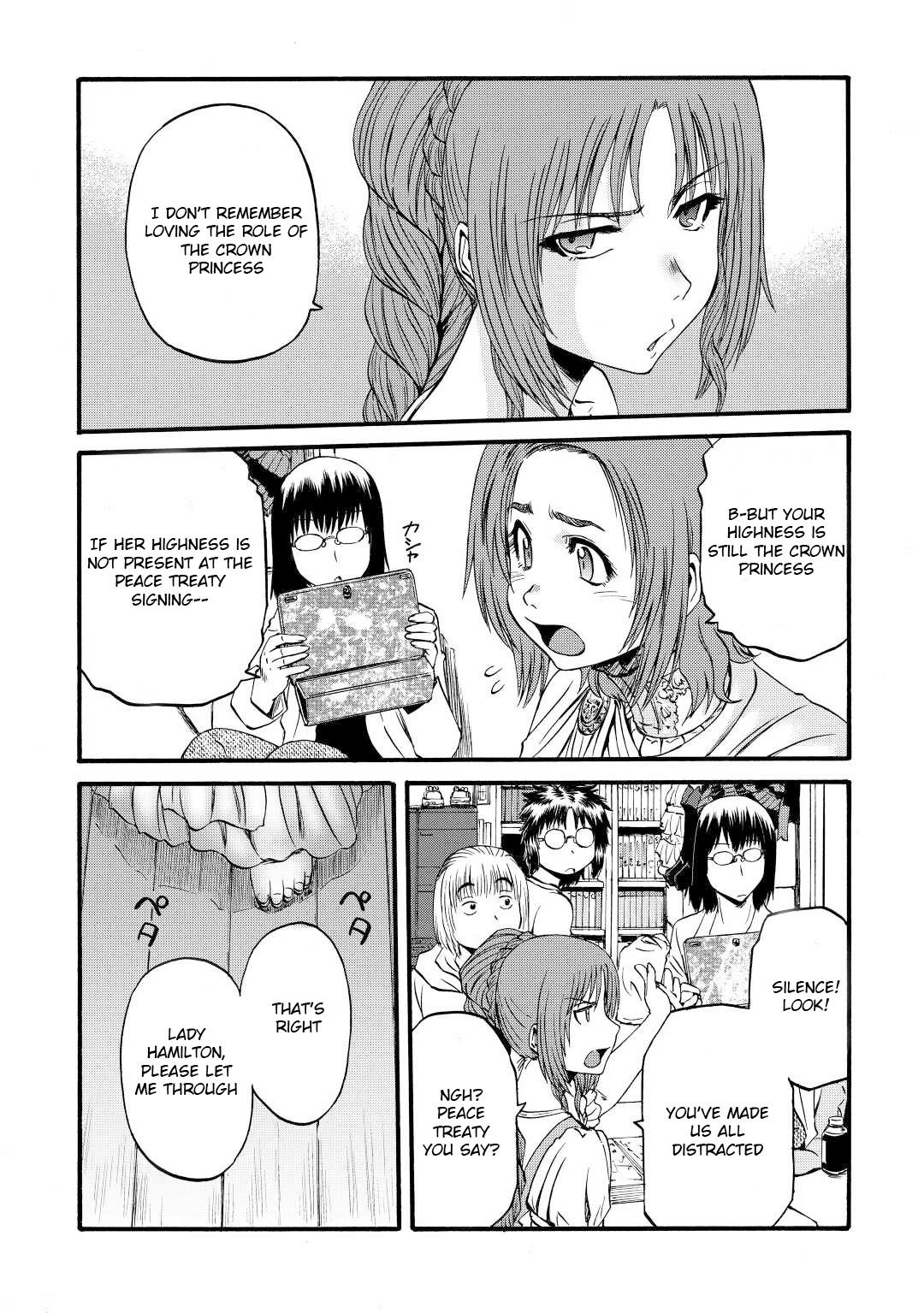 Gate – Jietai Kare no Chi nite, Kaku Tatakeri Chapter 110 - Page 27