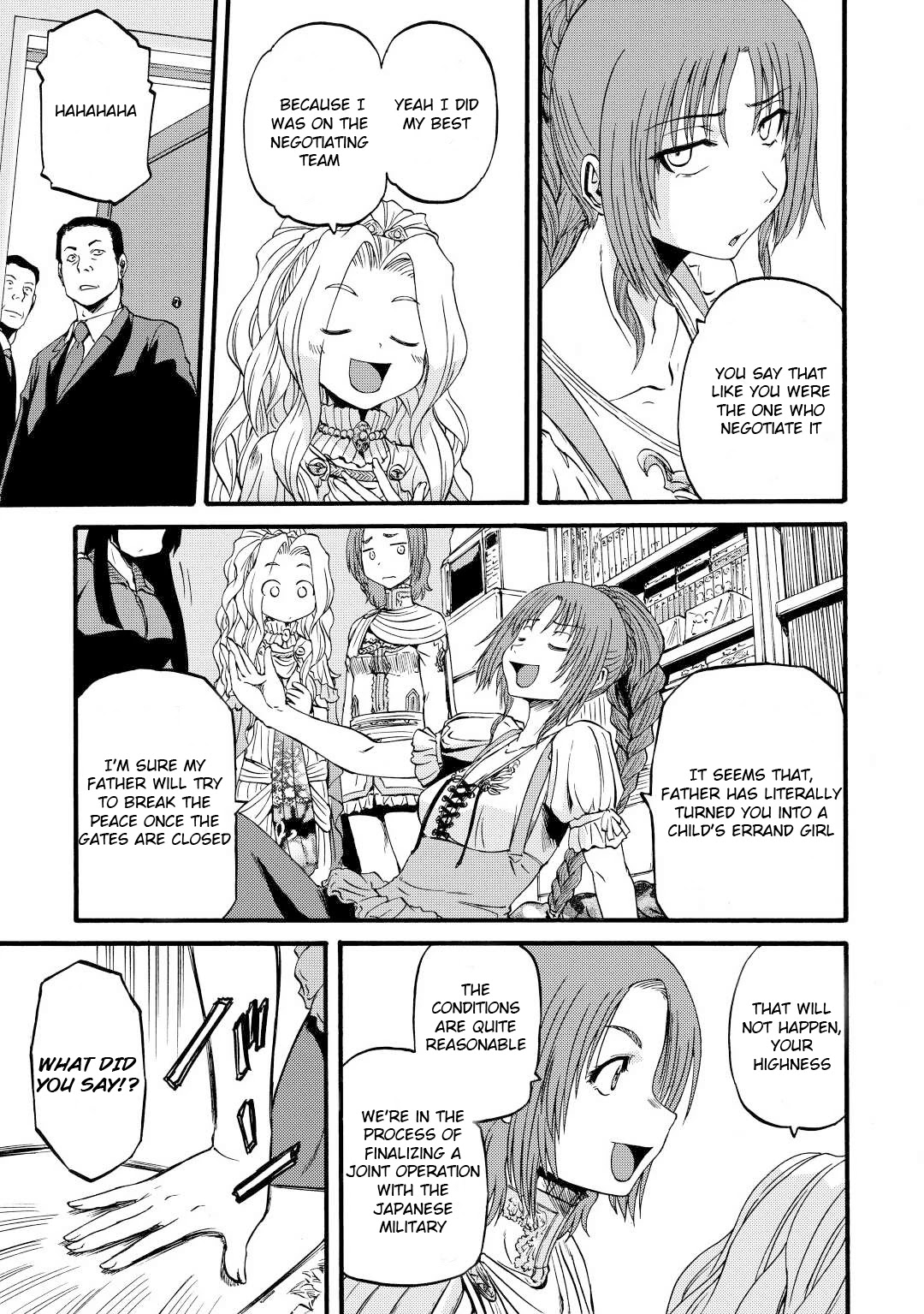 Gate – Jietai Kare no Chi nite, Kaku Tatakeri Chapter 110 - Page 29