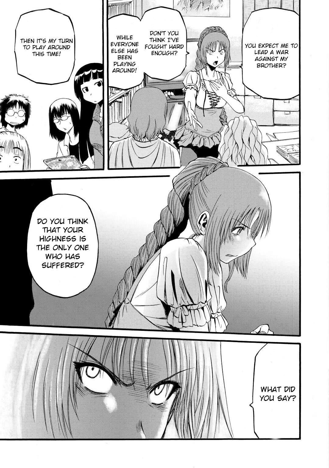 Gate – Jietai Kare no Chi nite, Kaku Tatakeri Chapter 110 - Page 35