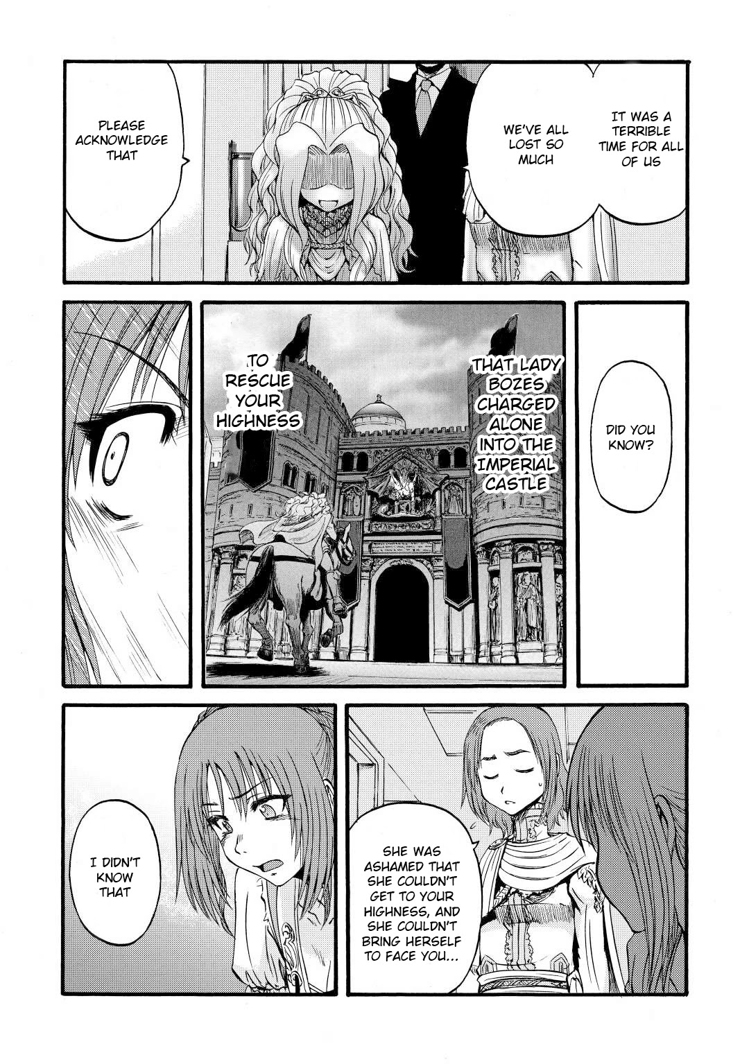 Gate – Jietai Kare no Chi nite, Kaku Tatakeri Chapter 110 - Page 36