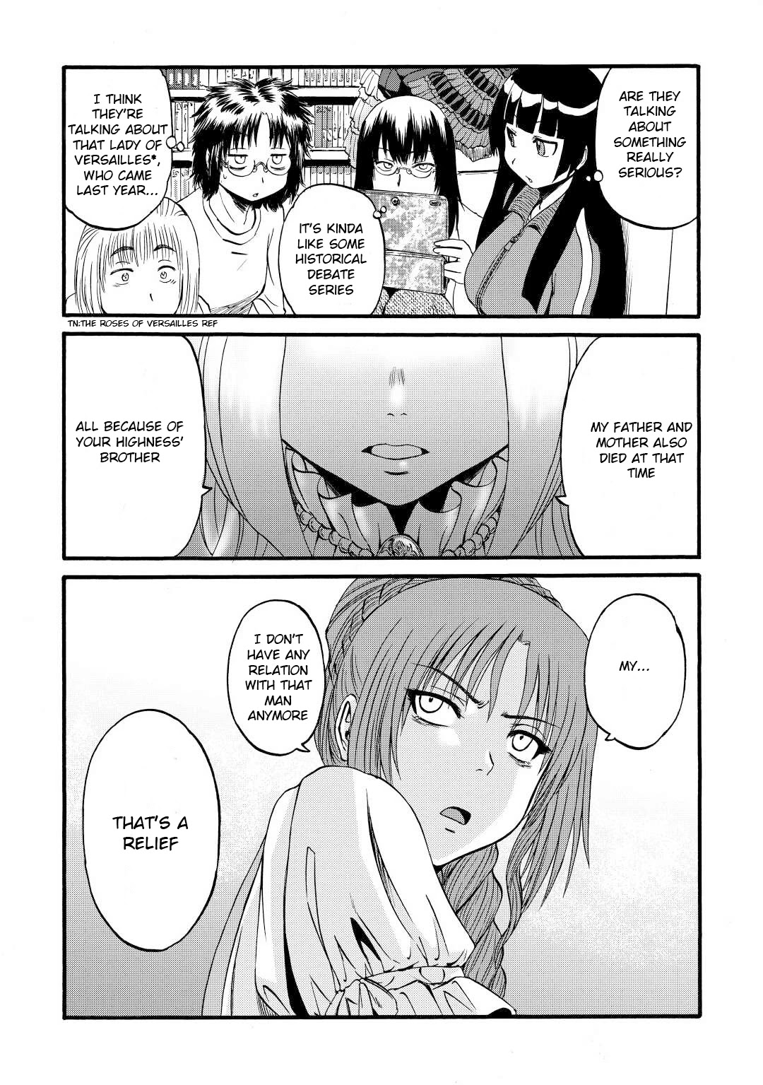 Gate – Jietai Kare no Chi nite, Kaku Tatakeri Chapter 110 - Page 37