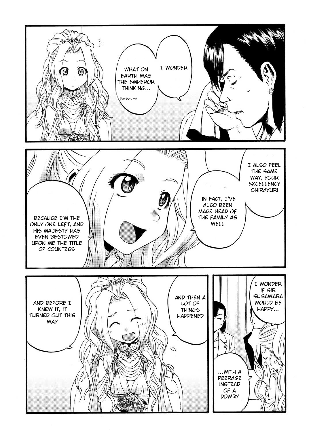 Gate – Jietai Kare no Chi nite, Kaku Tatakeri Chapter 110 - Page 7