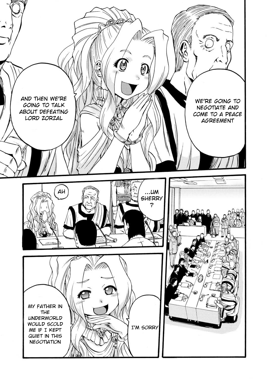 Gate – Jietai Kare no Chi nite, Kaku Tatakeri Chapter 110 - Page 9