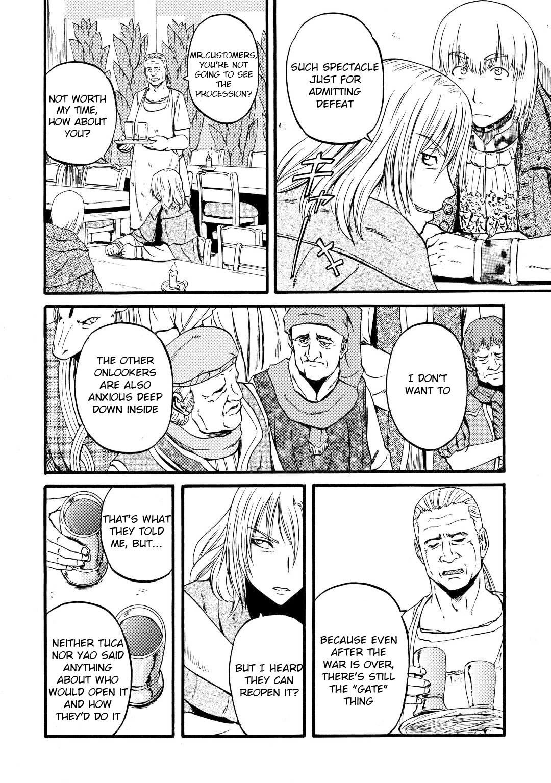 Gate – Jietai Kare no Chi nite, Kaku Tatakeri Chapter 111 - Page 20