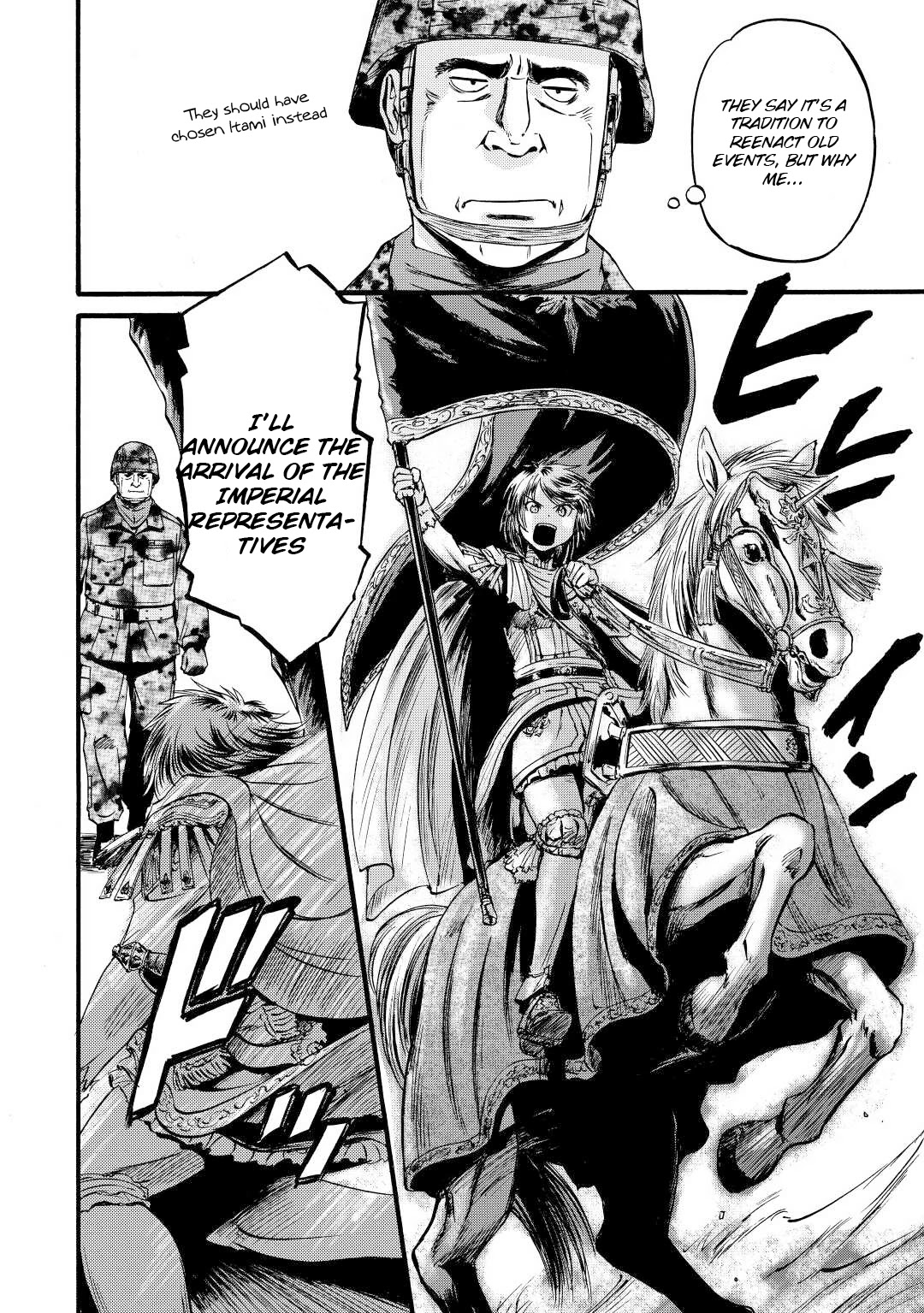 Gate – Jietai Kare no Chi nite, Kaku Tatakeri Chapter 111 - Page 30
