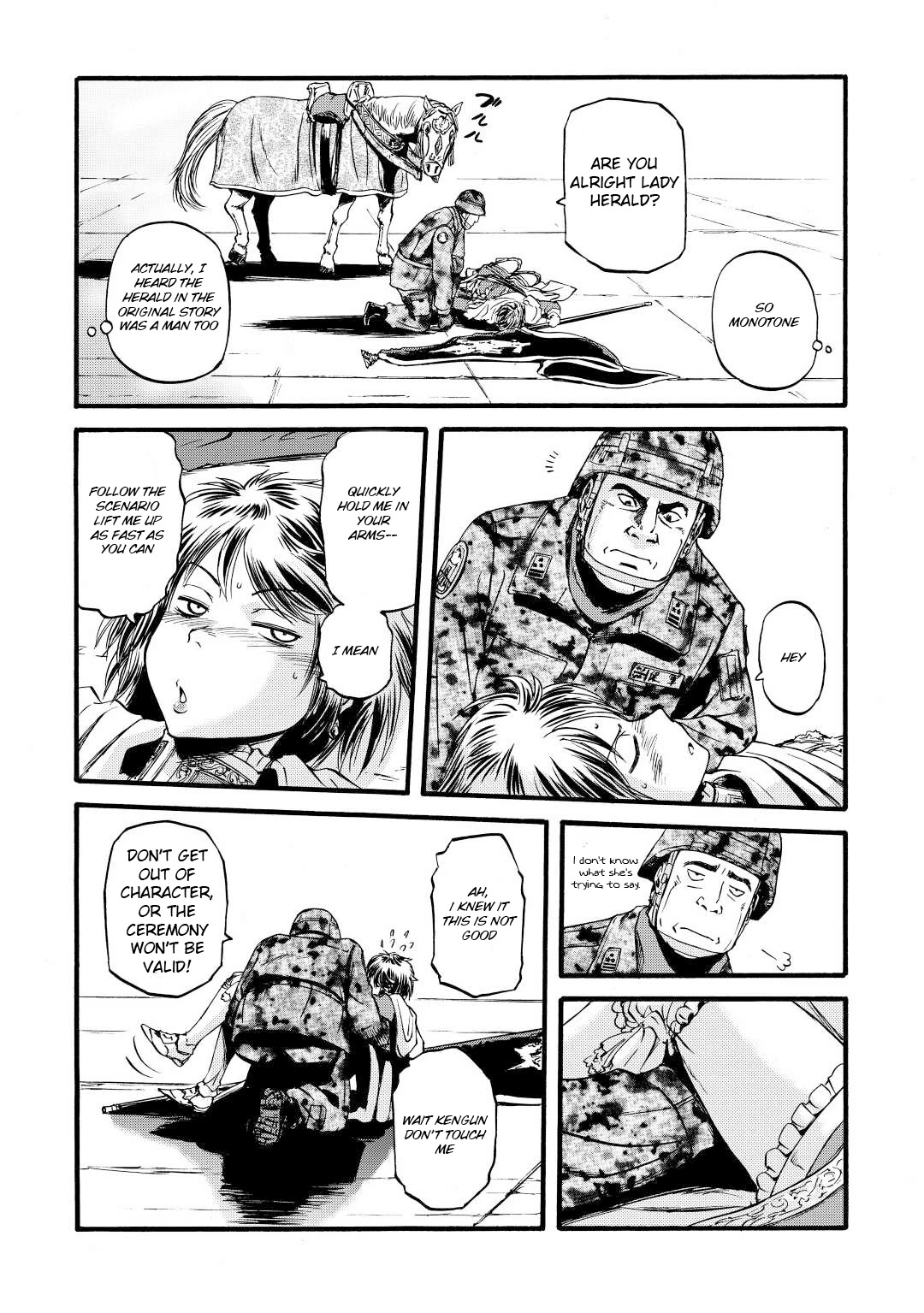 Gate – Jietai Kare no Chi nite, Kaku Tatakeri Chapter 111 - Page 31