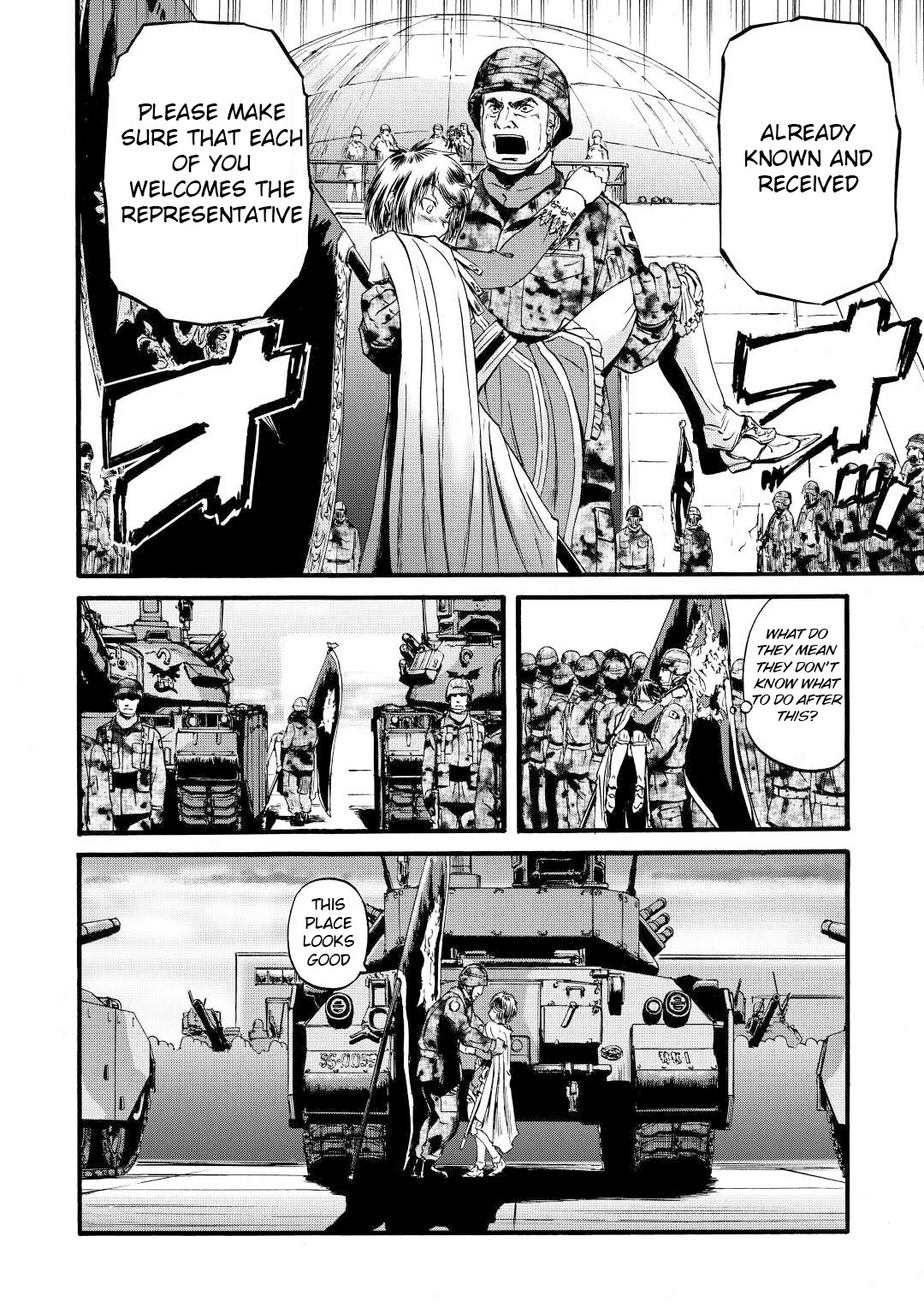 Gate – Jietai Kare no Chi nite, Kaku Tatakeri Chapter 111 - Page 32