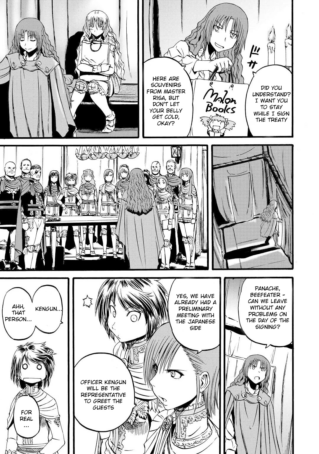 Gate – Jietai Kare no Chi nite, Kaku Tatakeri Chapter 111 - Page 7