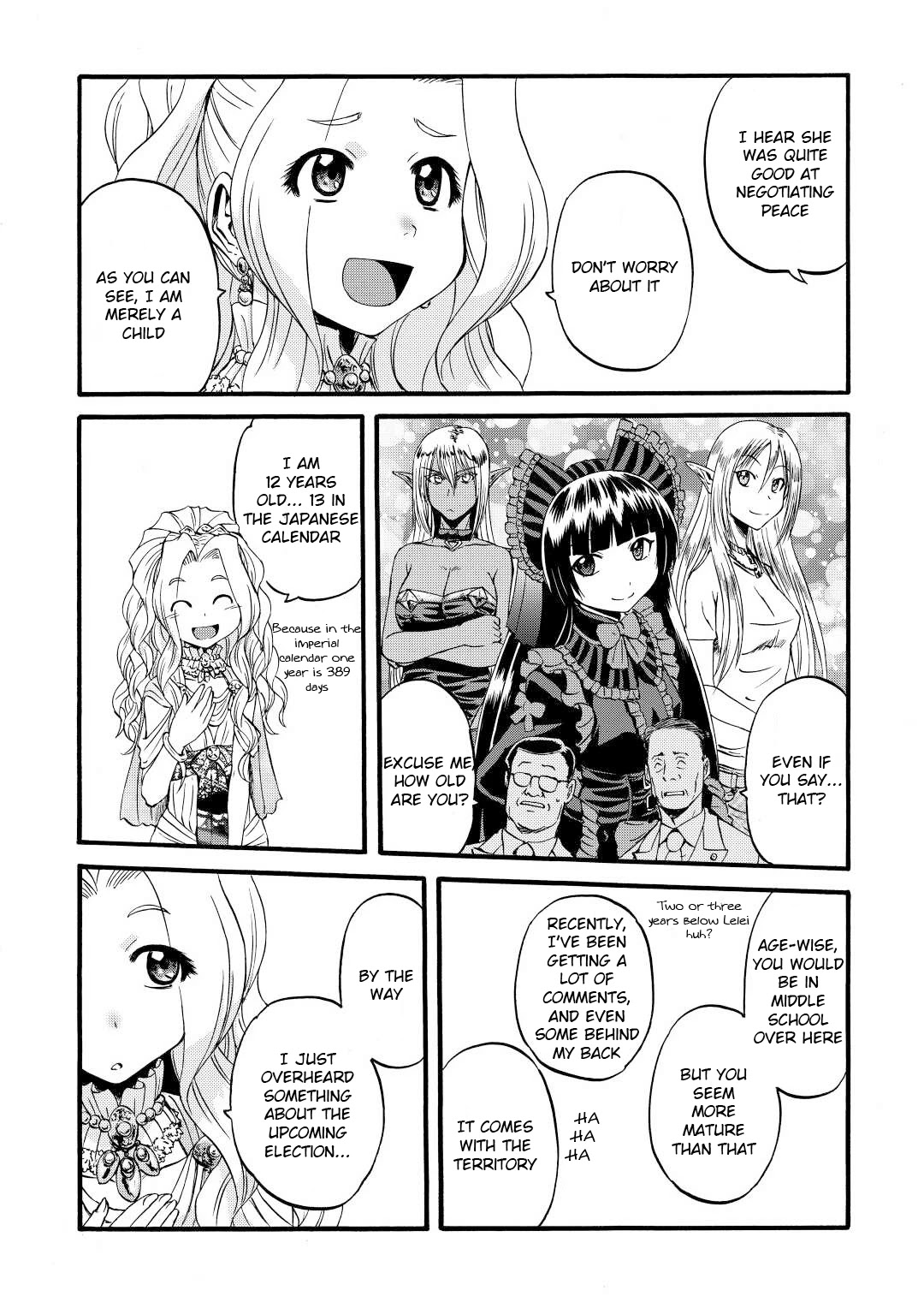 Gate – Jietai Kare no Chi nite, Kaku Tatakeri Chapter 112 - Page 15