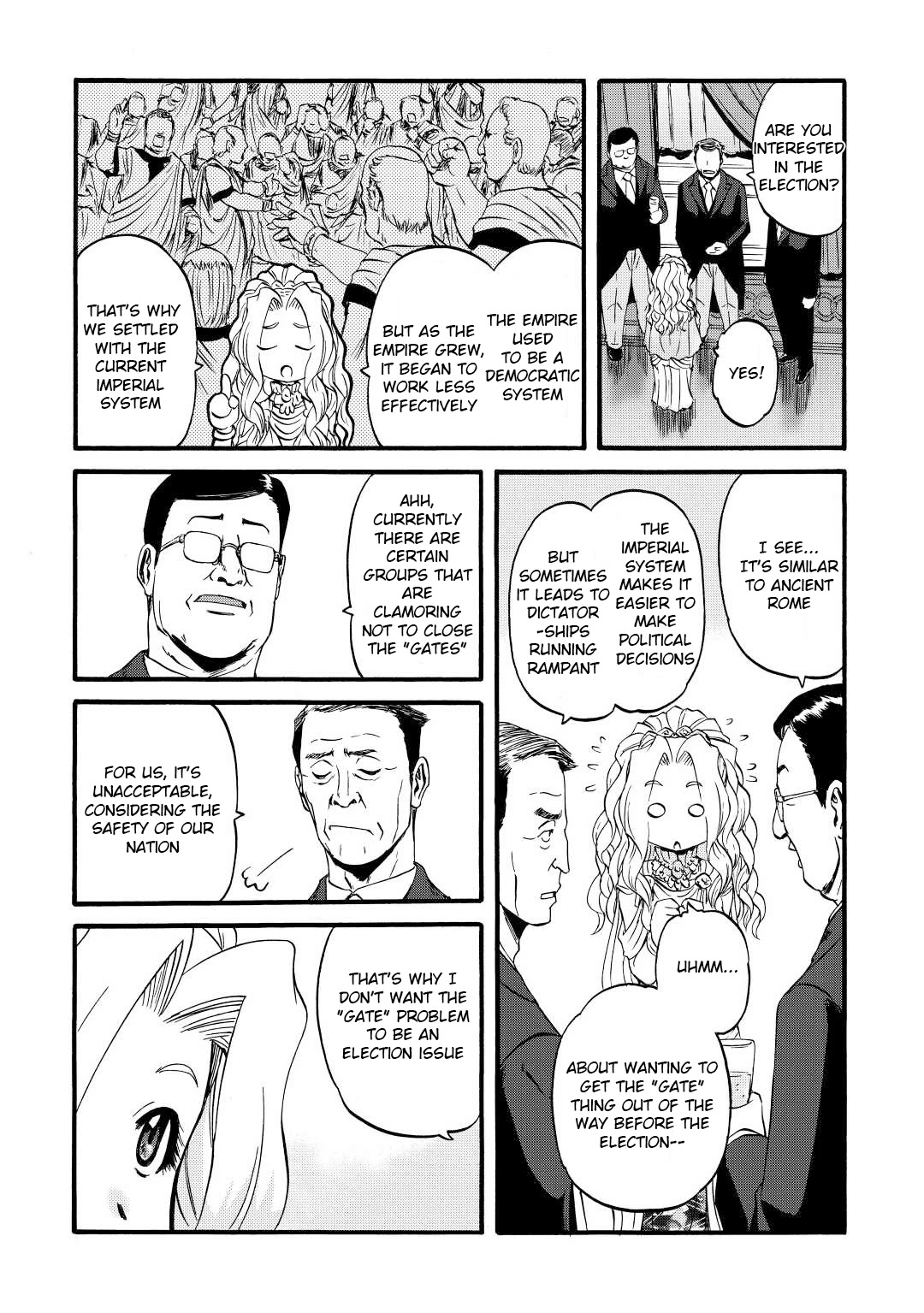 Gate – Jietai Kare no Chi nite, Kaku Tatakeri Chapter 112 - Page 16