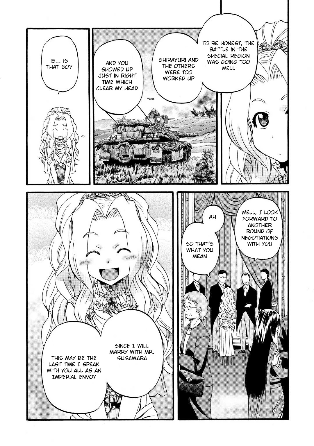 Gate – Jietai Kare no Chi nite, Kaku Tatakeri Chapter 112 - Page 19
