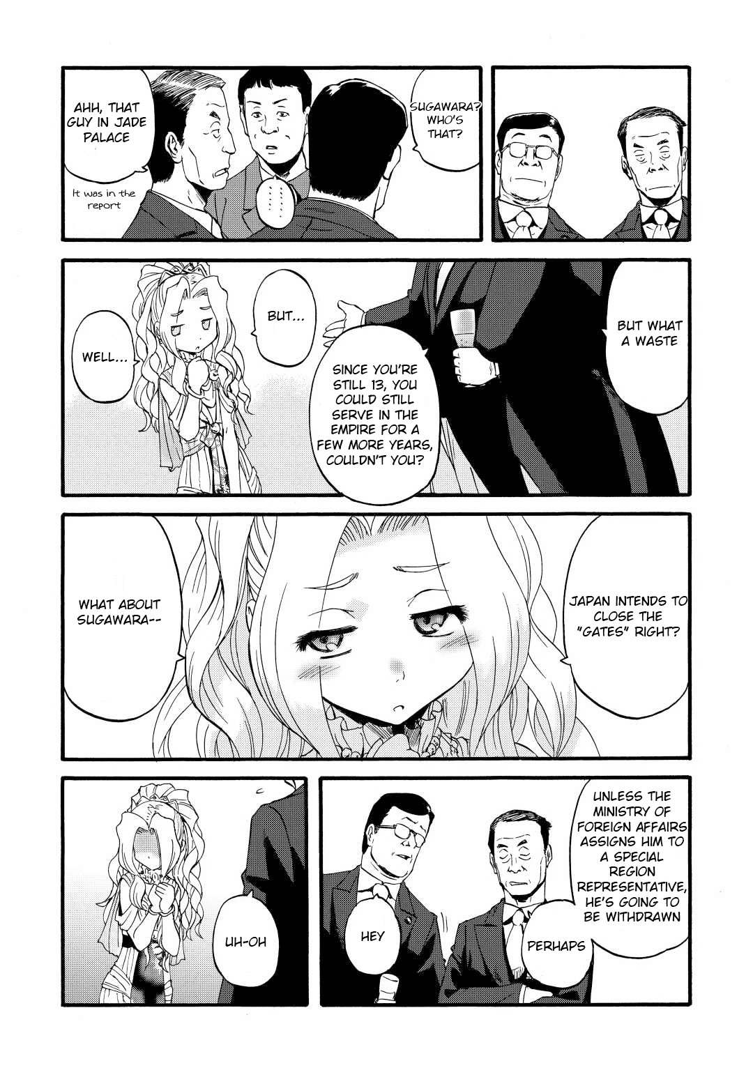 Gate – Jietai Kare no Chi nite, Kaku Tatakeri Chapter 112 - Page 20
