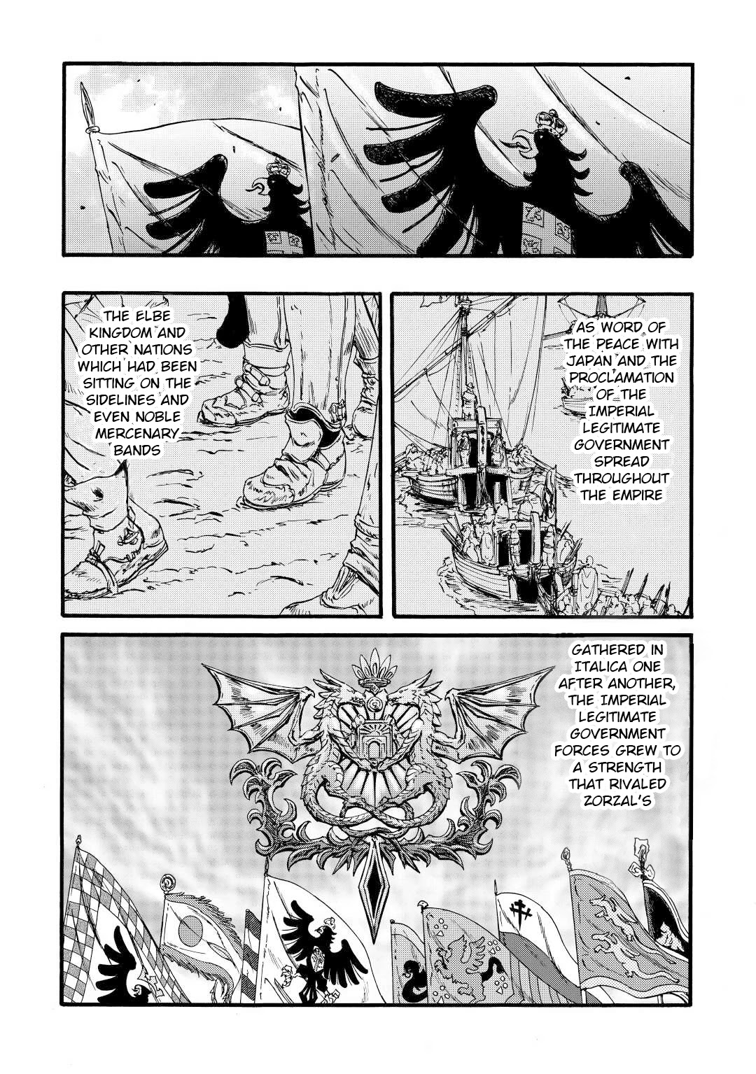 Gate – Jietai Kare no Chi nite, Kaku Tatakeri Chapter 112 - Page 30