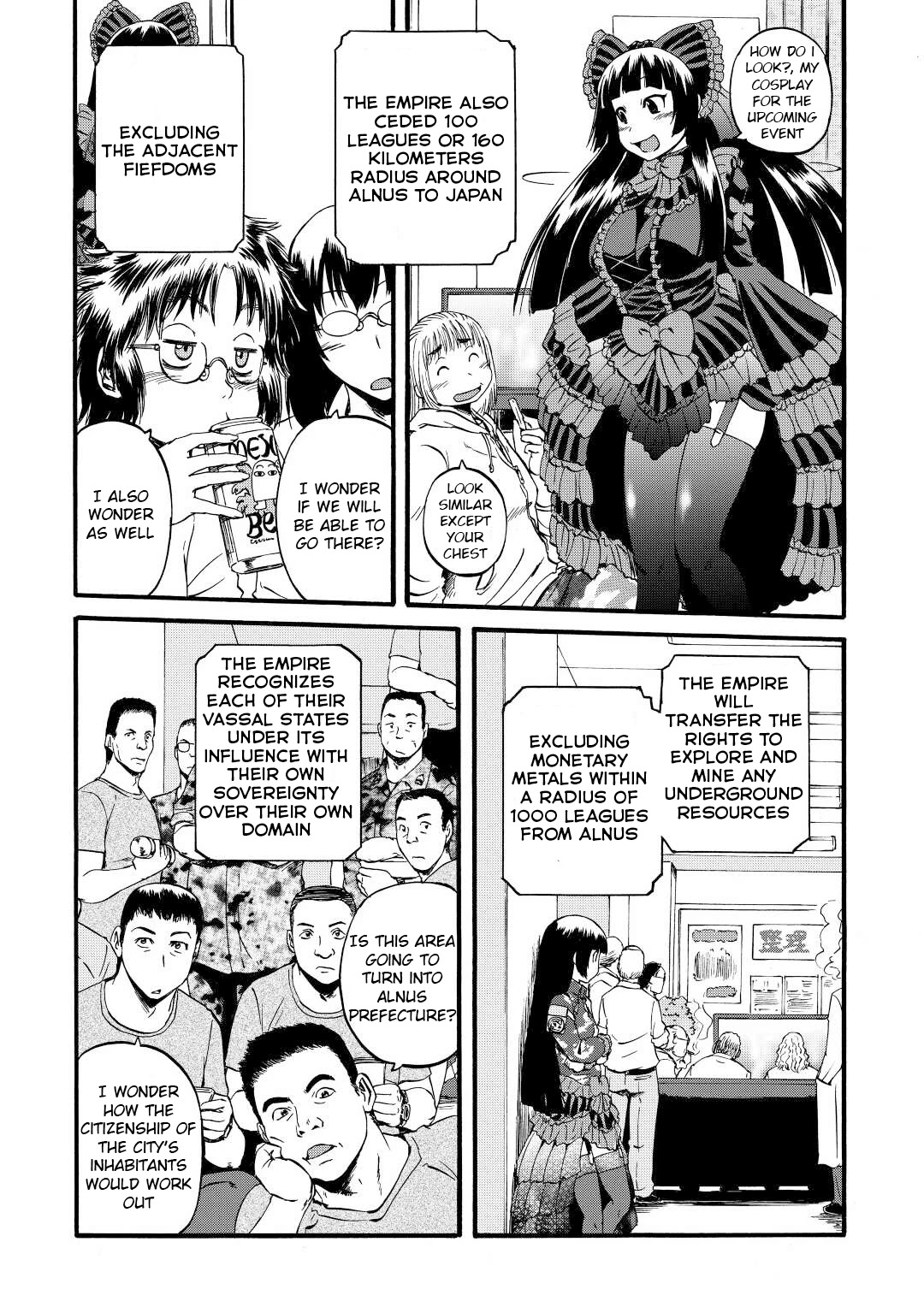 Gate – Jietai Kare no Chi nite, Kaku Tatakeri Chapter 112 - Page 5