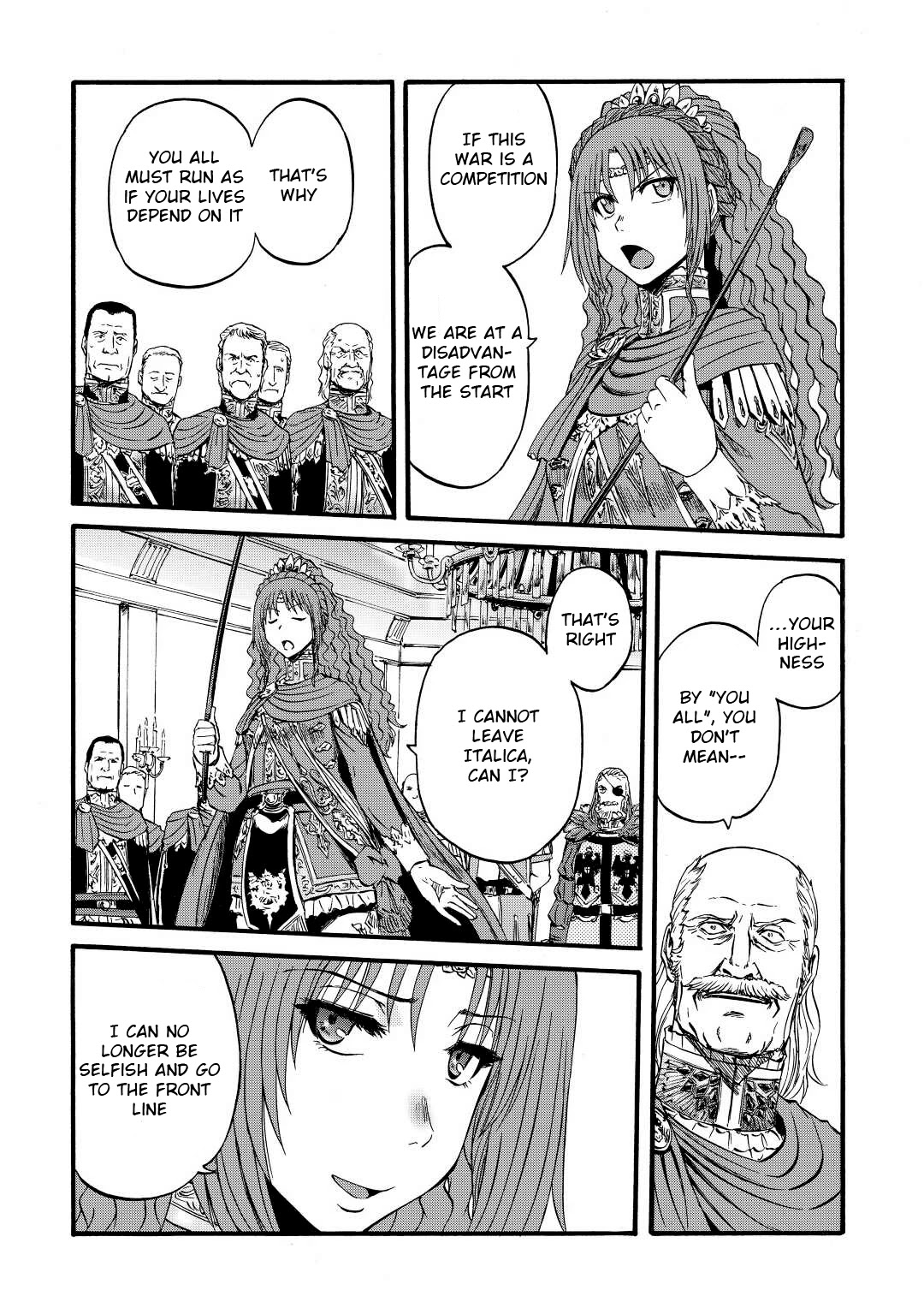 Gate – Jietai Kare no Chi nite, Kaku Tatakeri Chapter 113 - Page 12