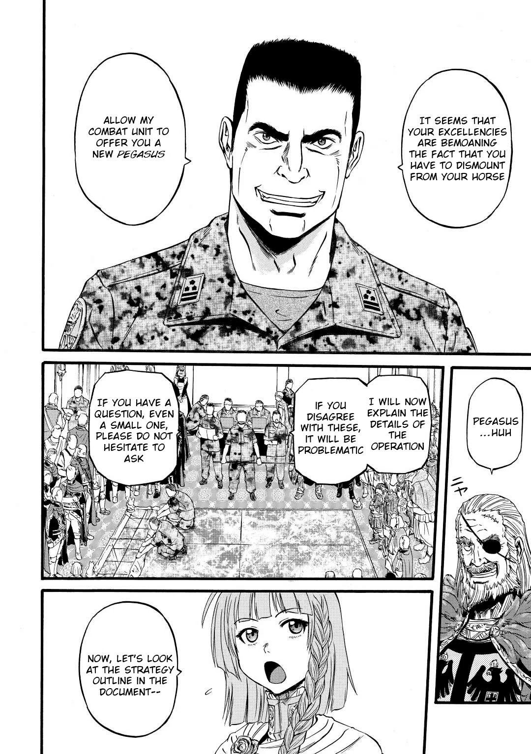 Gate – Jietai Kare no Chi nite, Kaku Tatakeri Chapter 113 - Page 14