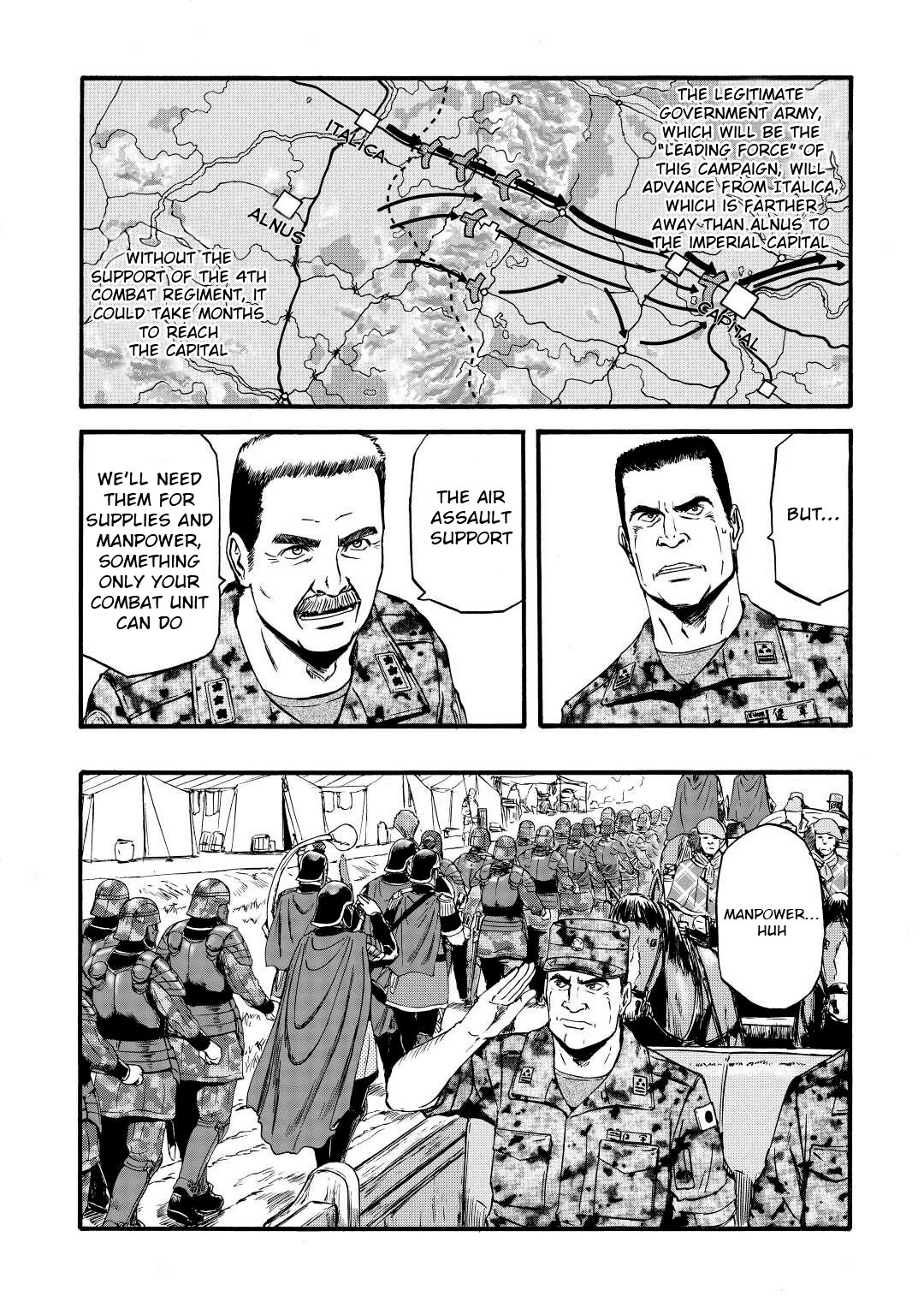 Gate – Jietai Kare no Chi nite, Kaku Tatakeri Chapter 113 - Page 5