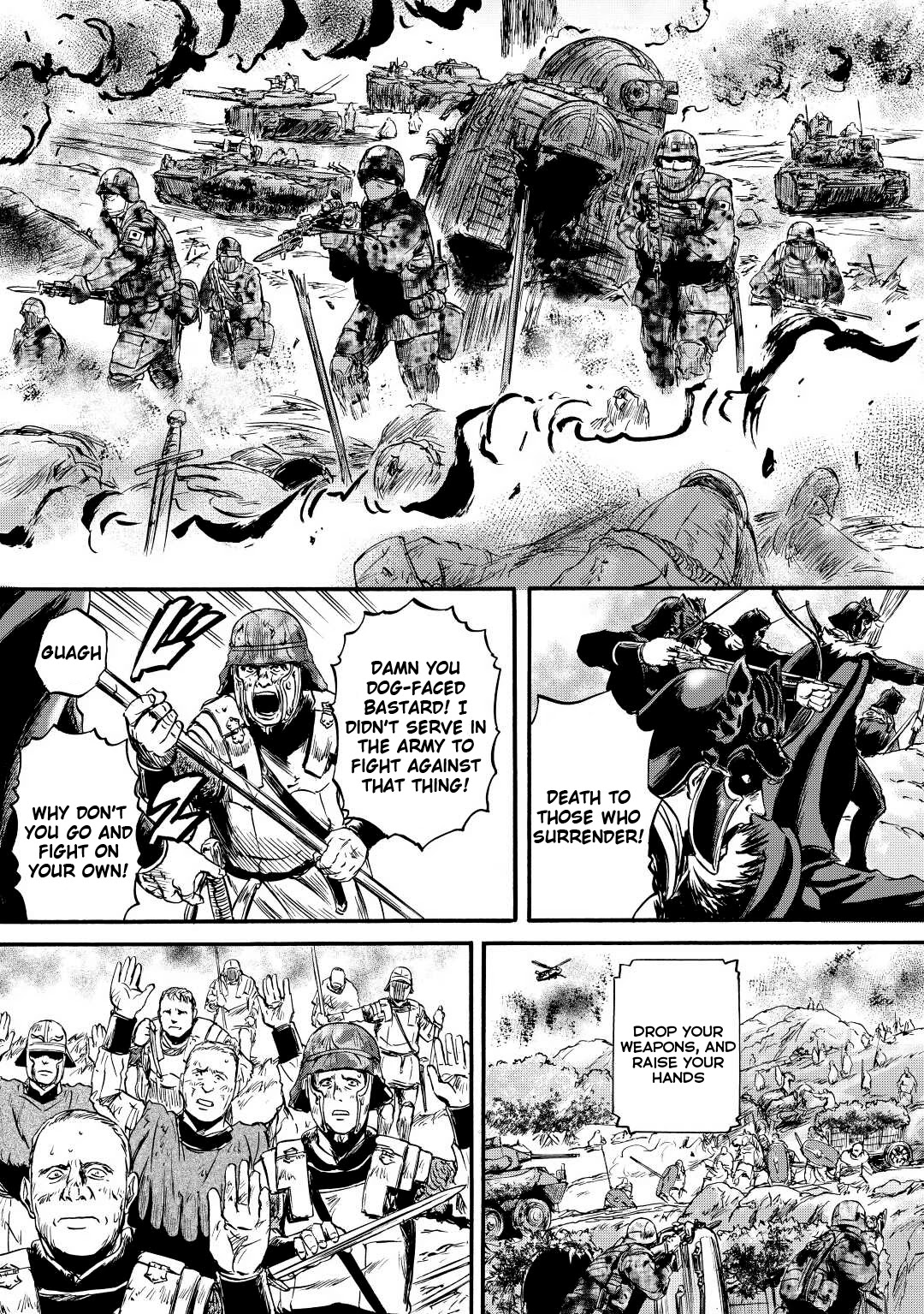 Gate – Jietai Kare no Chi nite, Kaku Tatakeri Chapter 115 - Page 37