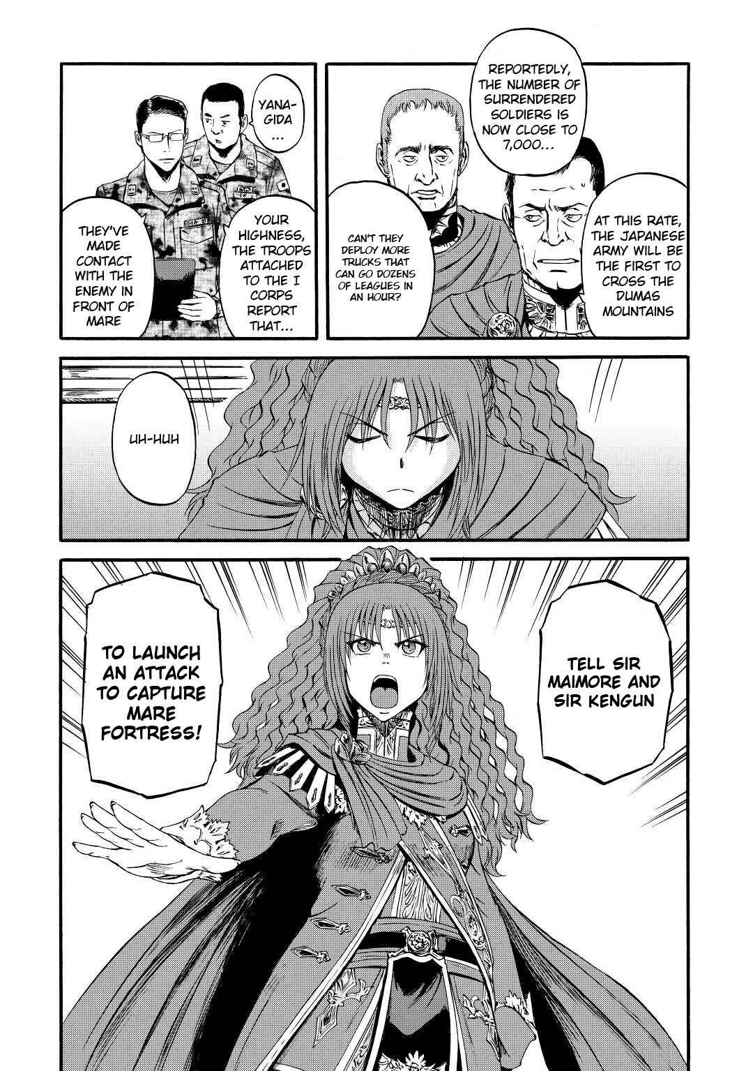 Gate – Jietai Kare no Chi nite, Kaku Tatakeri Chapter 116 - Page 17