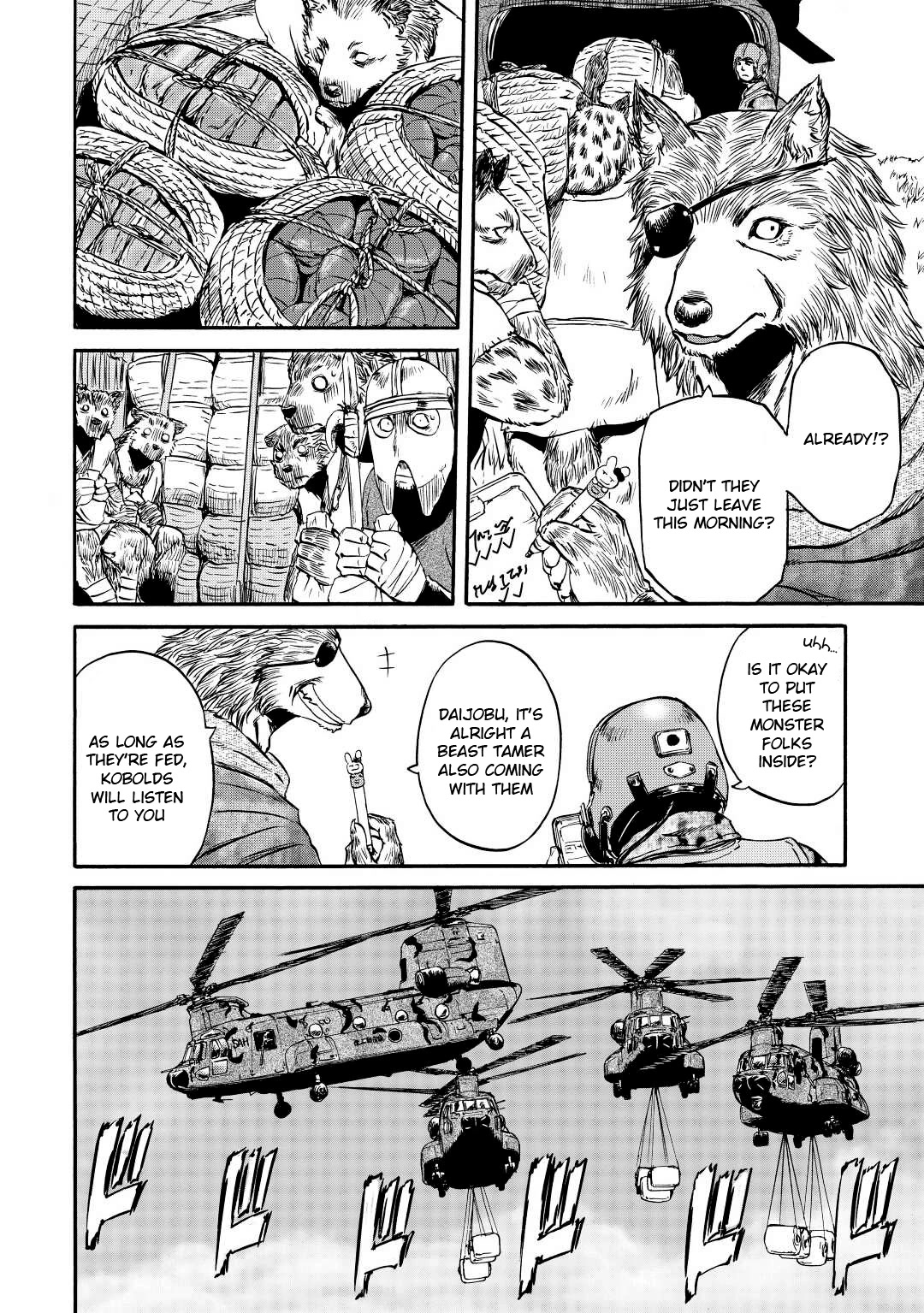 Gate – Jietai Kare no Chi nite, Kaku Tatakeri Chapter 117 - Page 13