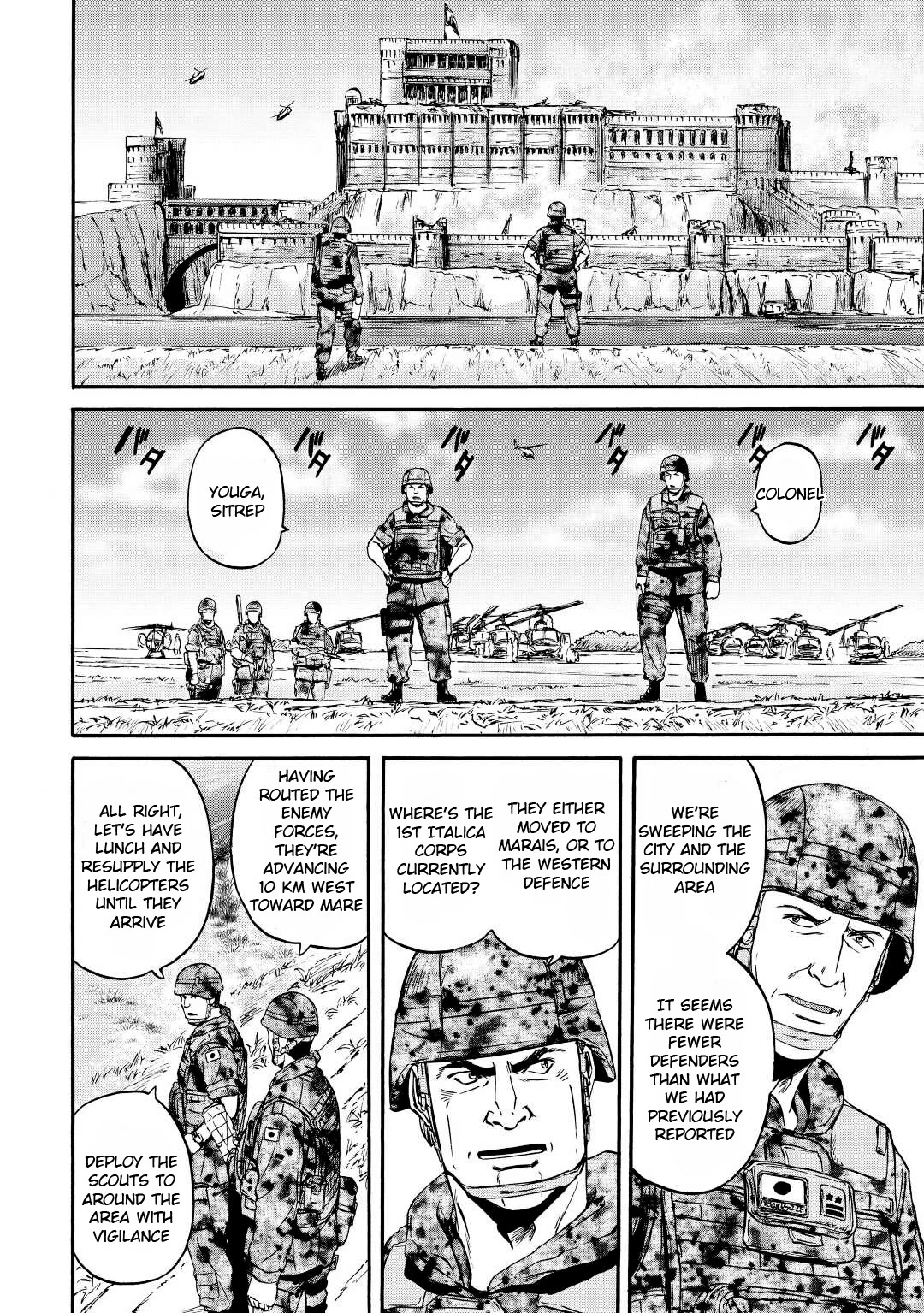 Gate – Jietai Kare no Chi nite, Kaku Tatakeri Chapter 117 - Page 15