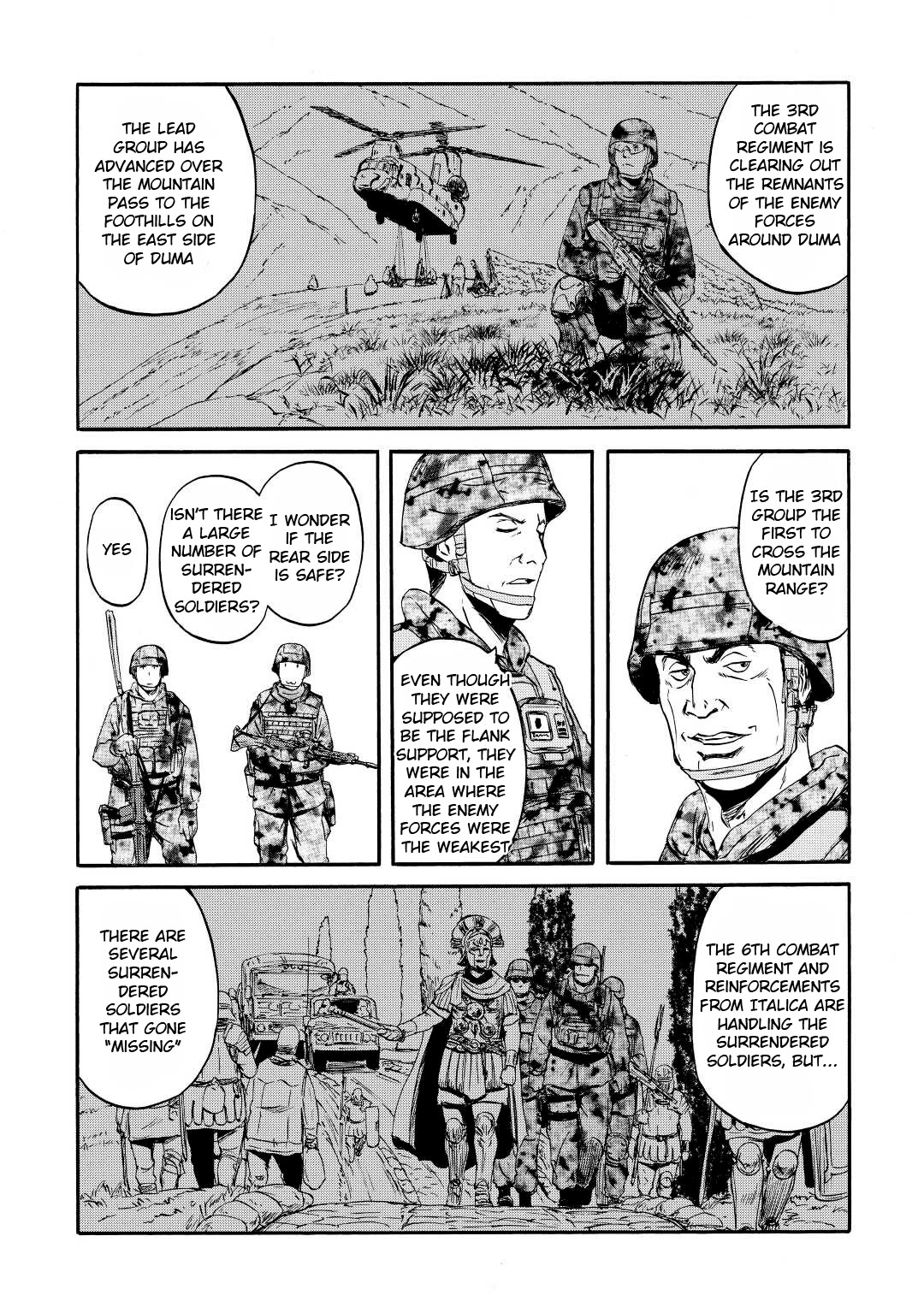 Gate – Jietai Kare no Chi nite, Kaku Tatakeri Chapter 117 - Page 17