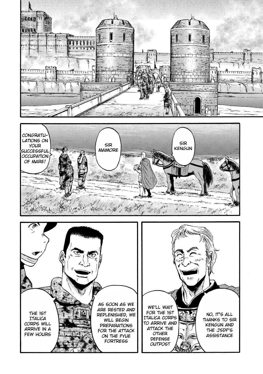Gate – Jietai Kare no Chi nite, Kaku Tatakeri Chapter 117 - Page 19