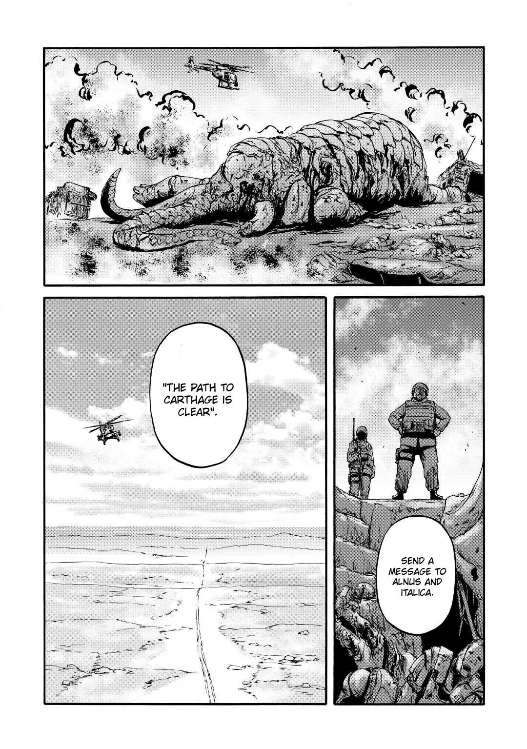 Gate – Jietai Kare no Chi nite, Kaku Tatakeri Chapter 119 - Page 34