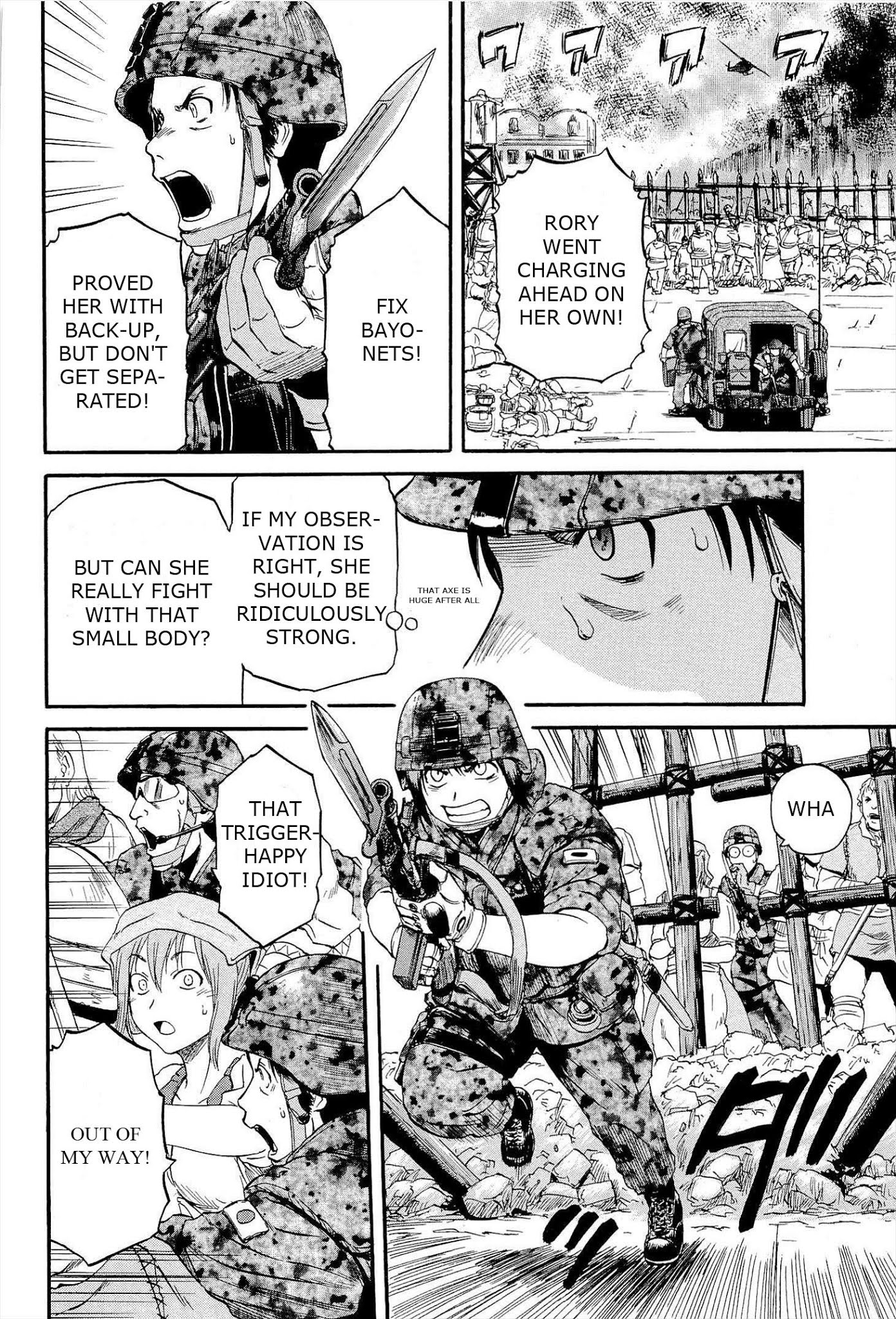 Gate – Jietai Kare no Chi nite, Kaku Tatakeri Chapter 12 - Page 17
