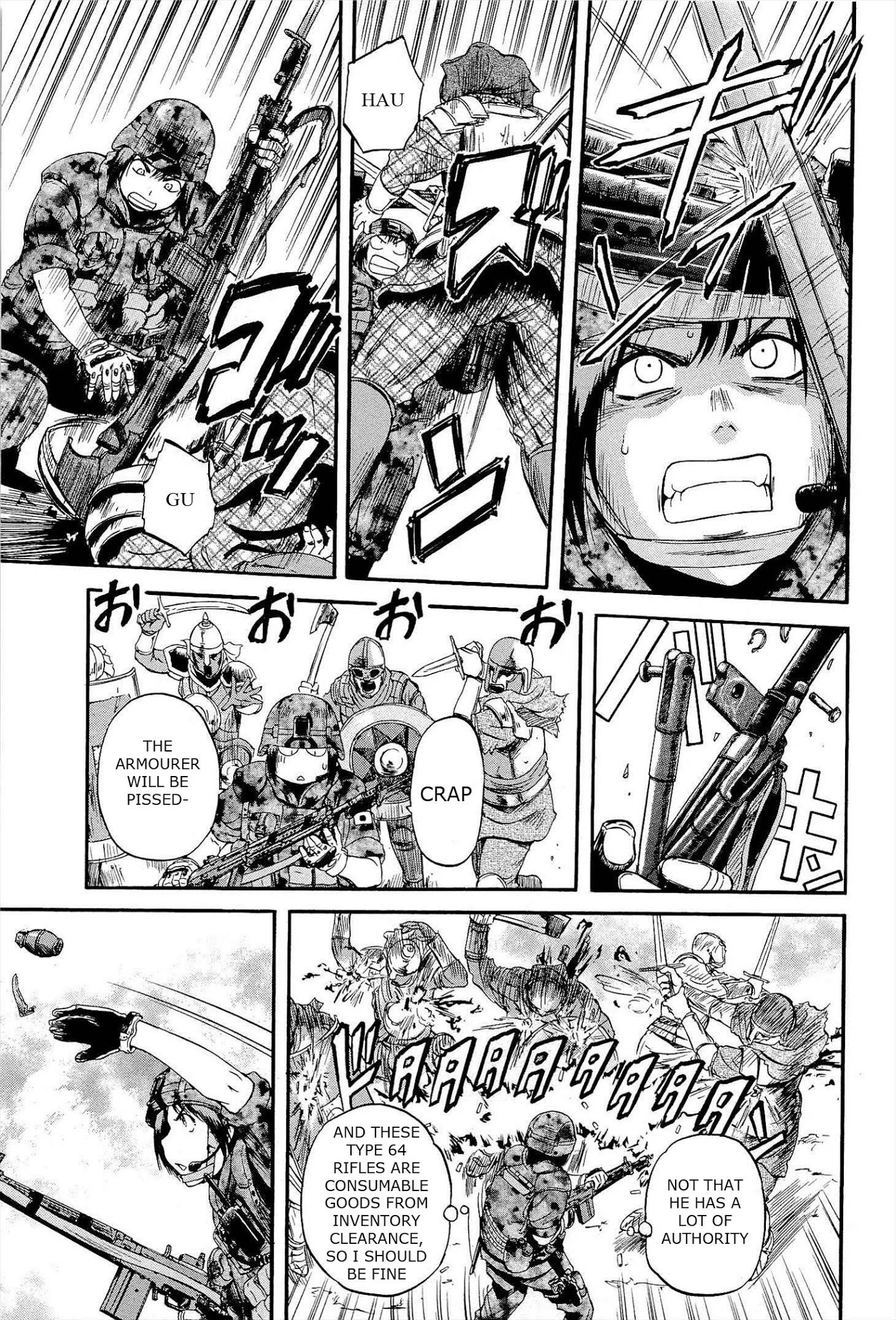 Gate – Jietai Kare no Chi nite, Kaku Tatakeri Chapter 12 - Page 26