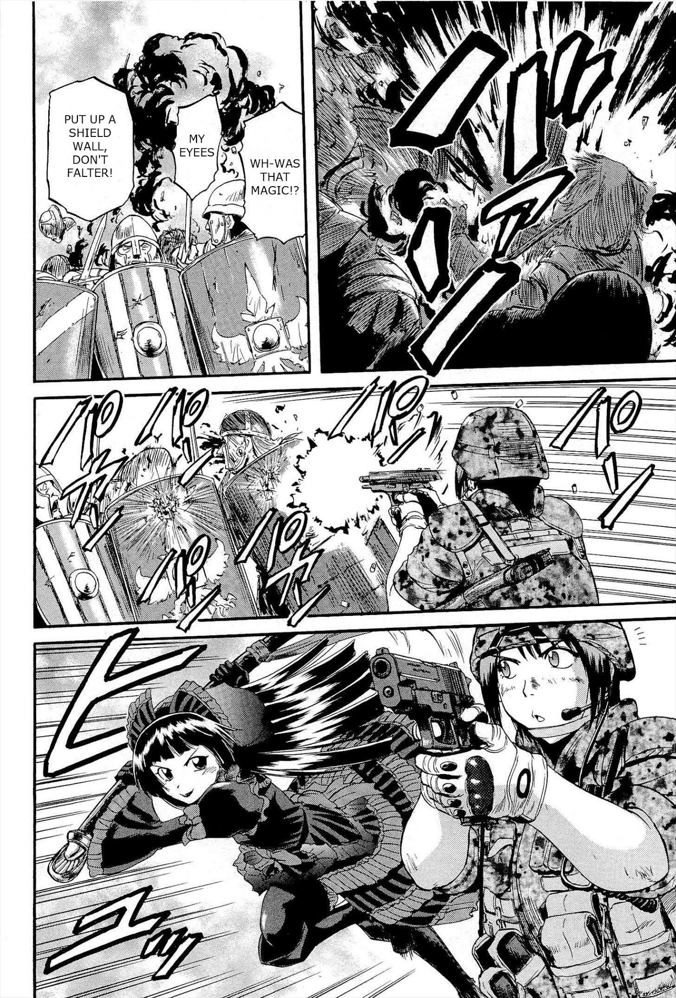 Gate – Jietai Kare no Chi nite, Kaku Tatakeri Chapter 12 - Page 27