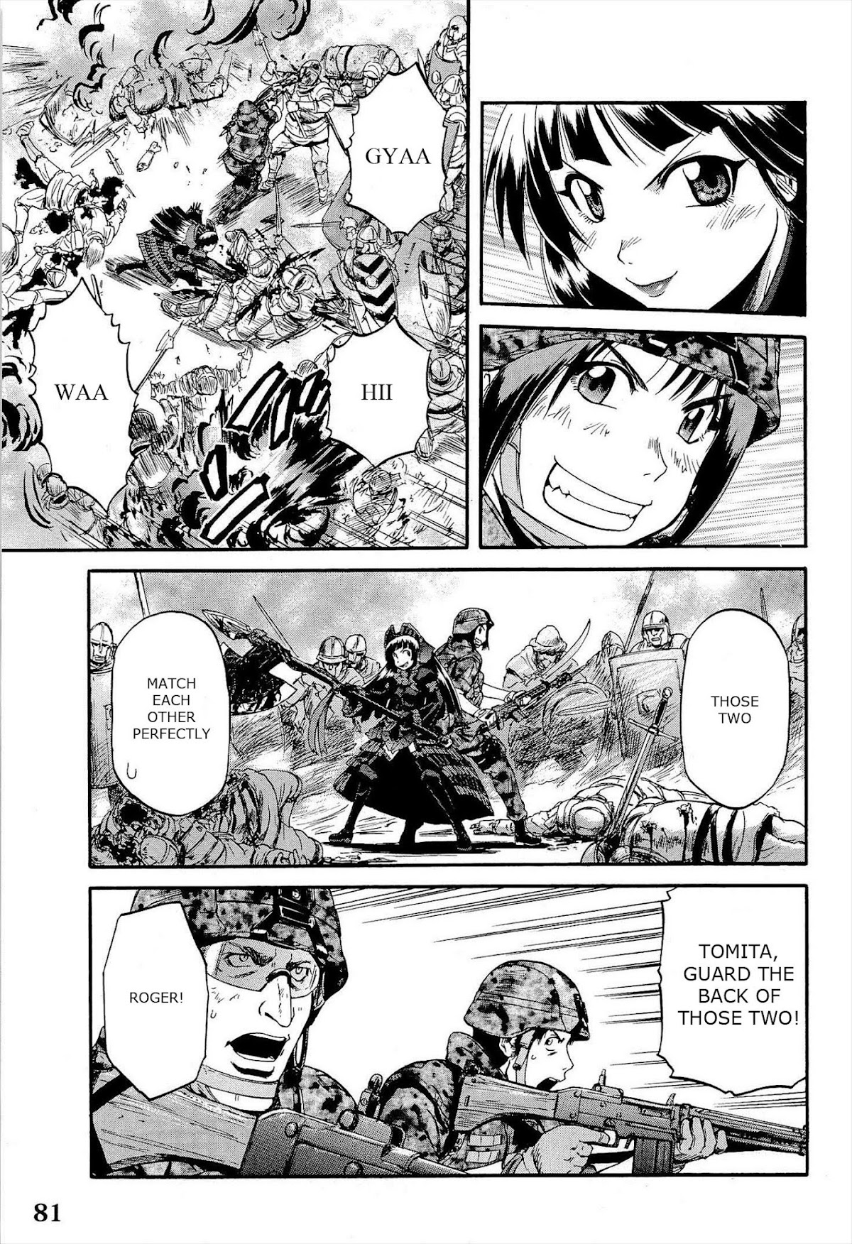 Gate – Jietai Kare no Chi nite, Kaku Tatakeri Chapter 12 - Page 28