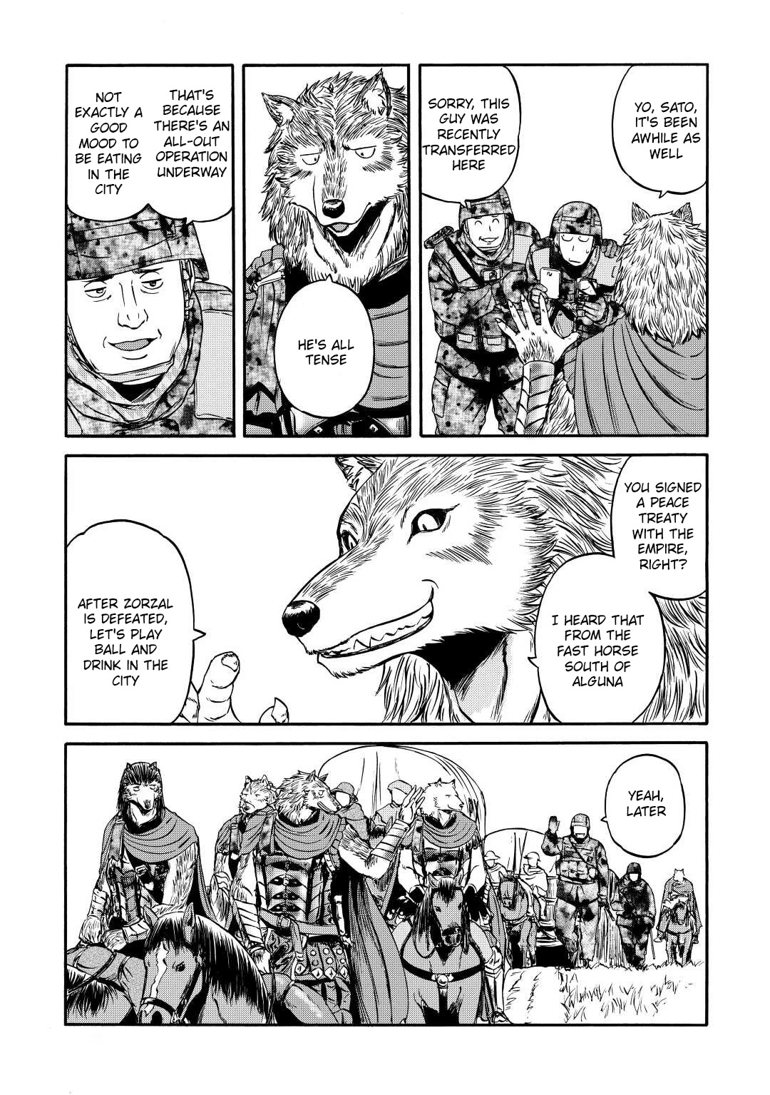 Gate – Jietai Kare no Chi nite, Kaku Tatakeri Chapter 120 - Page 11
