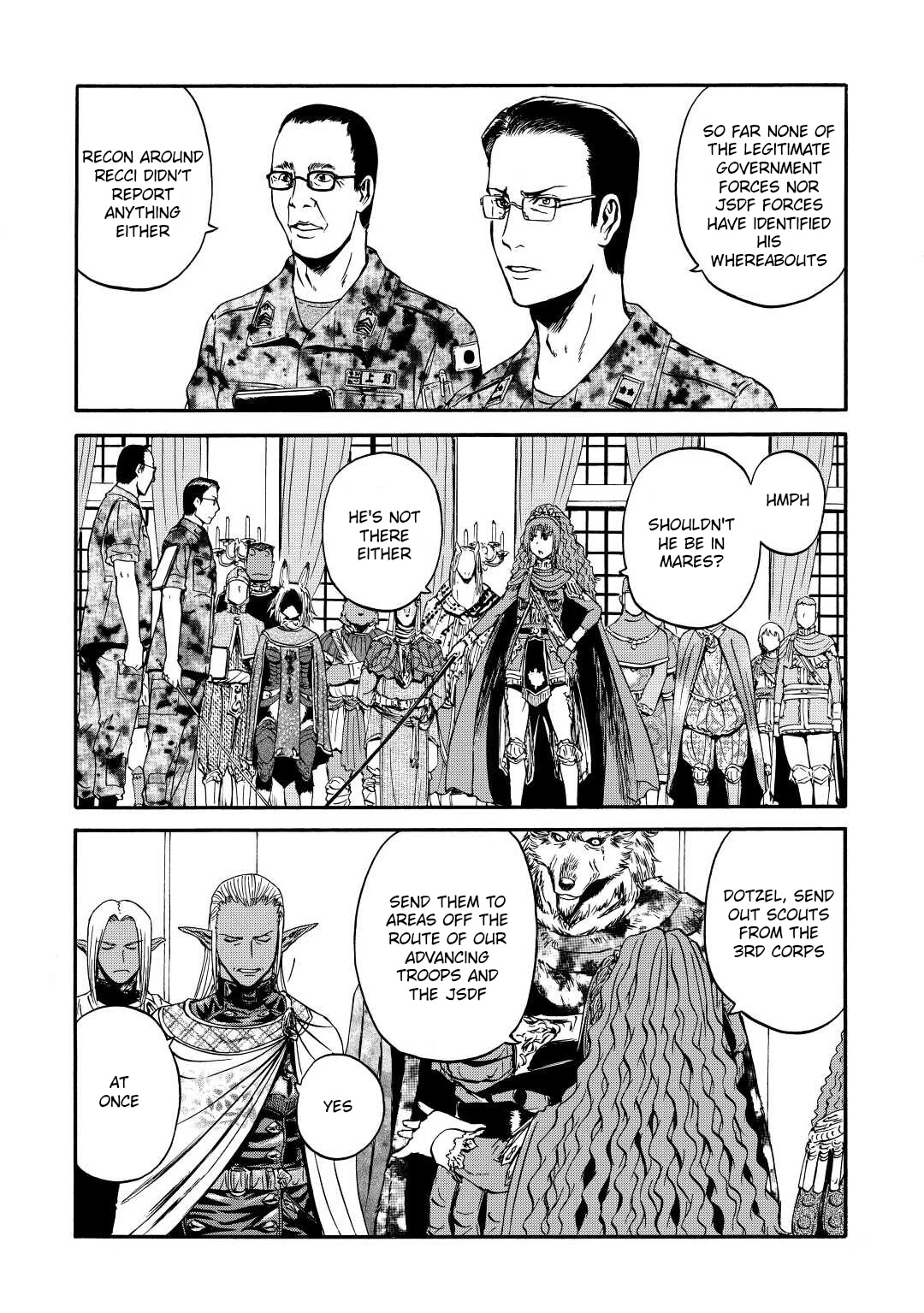 Gate – Jietai Kare no Chi nite, Kaku Tatakeri Chapter 120 - Page 8
