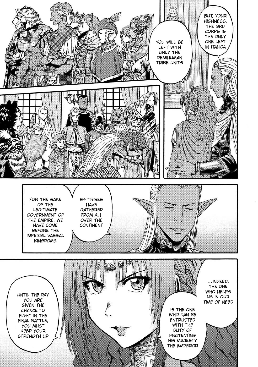 Gate – Jietai Kare no Chi nite, Kaku Tatakeri Chapter 120 - Page 9