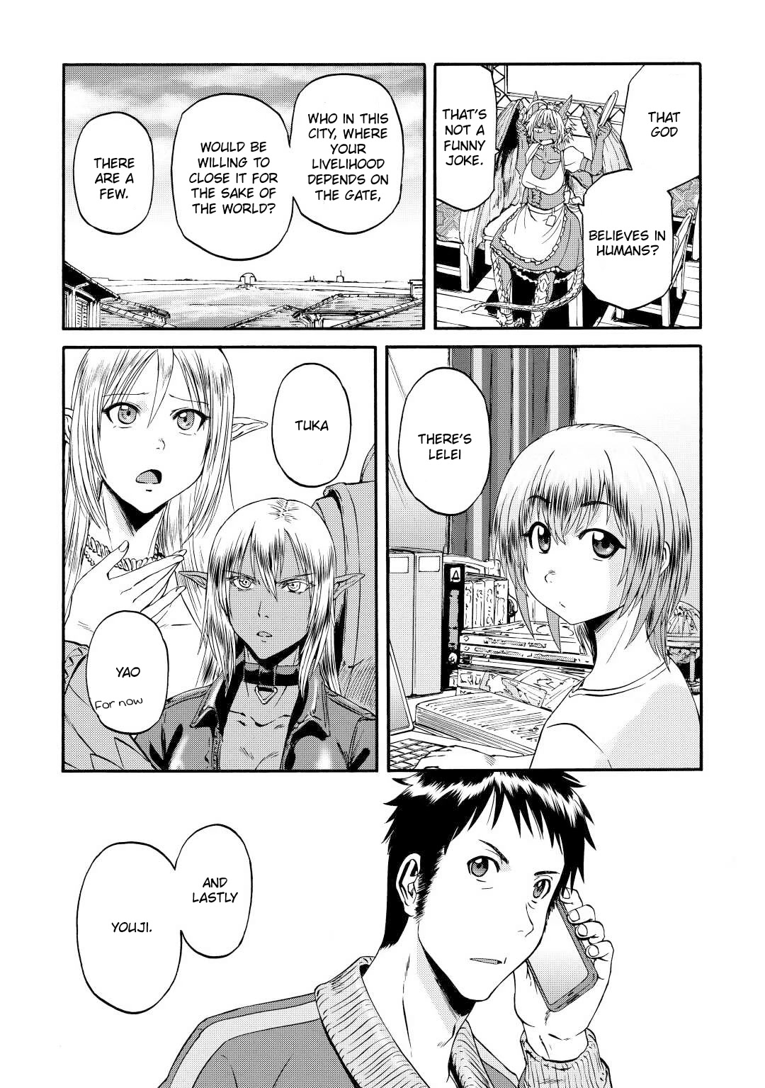 Gate – Jietai Kare no Chi nite, Kaku Tatakeri Chapter 121 - Page 14